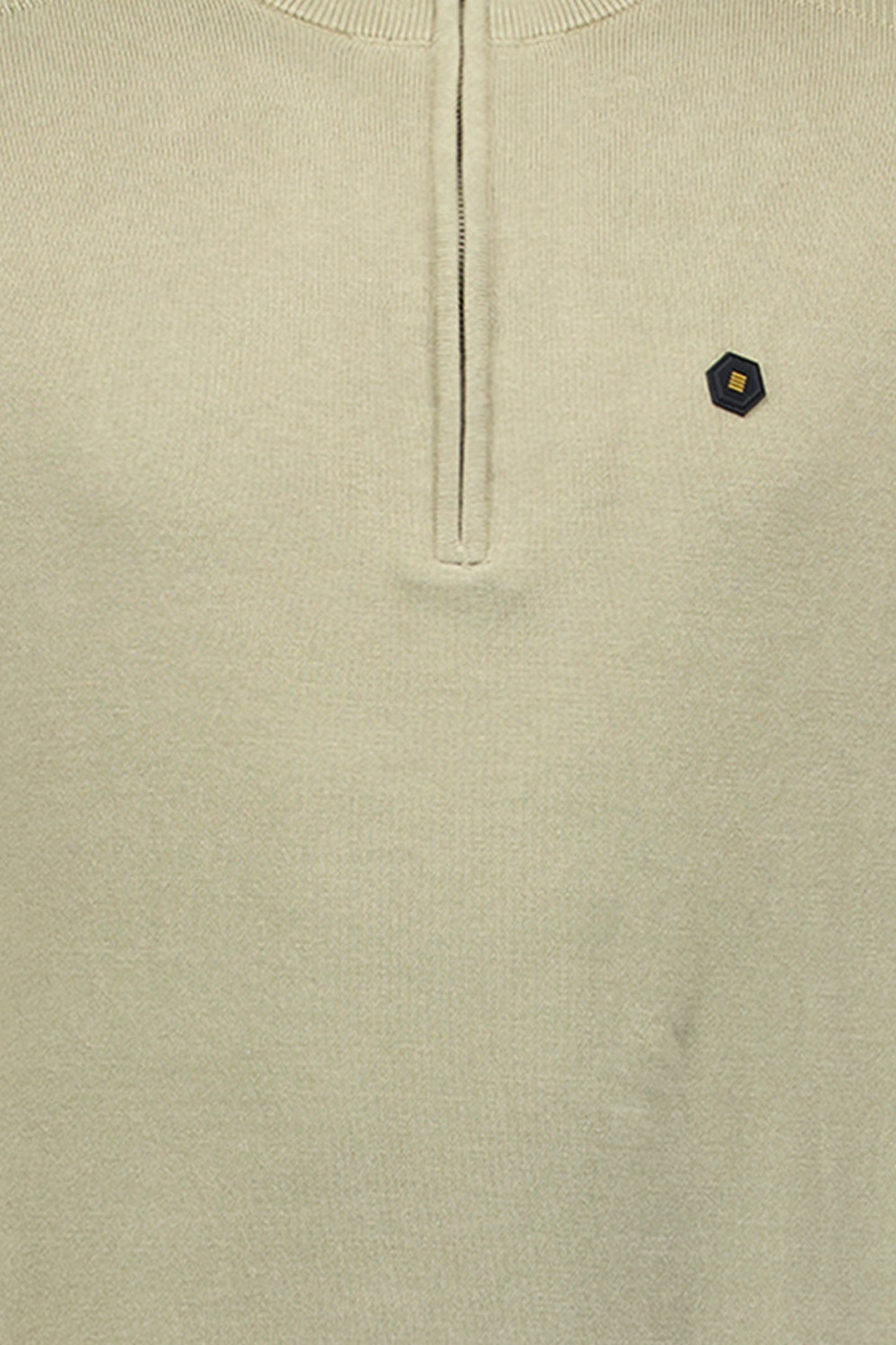 PULLOVER HALF ZIPPER SOLID KNIT SMOKE 3