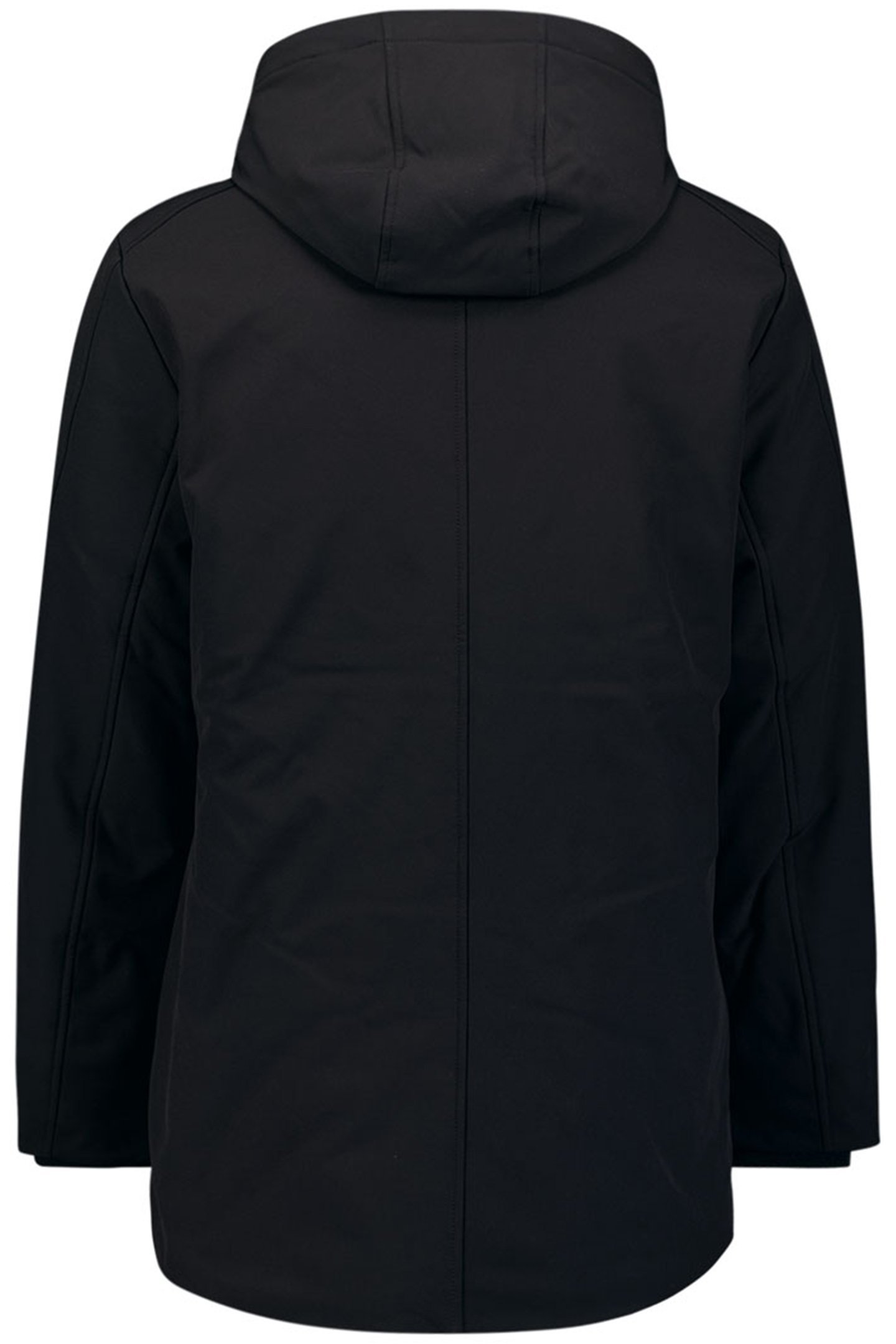 JACKET PARKA HOODED SOFT SHELL BLACK 2