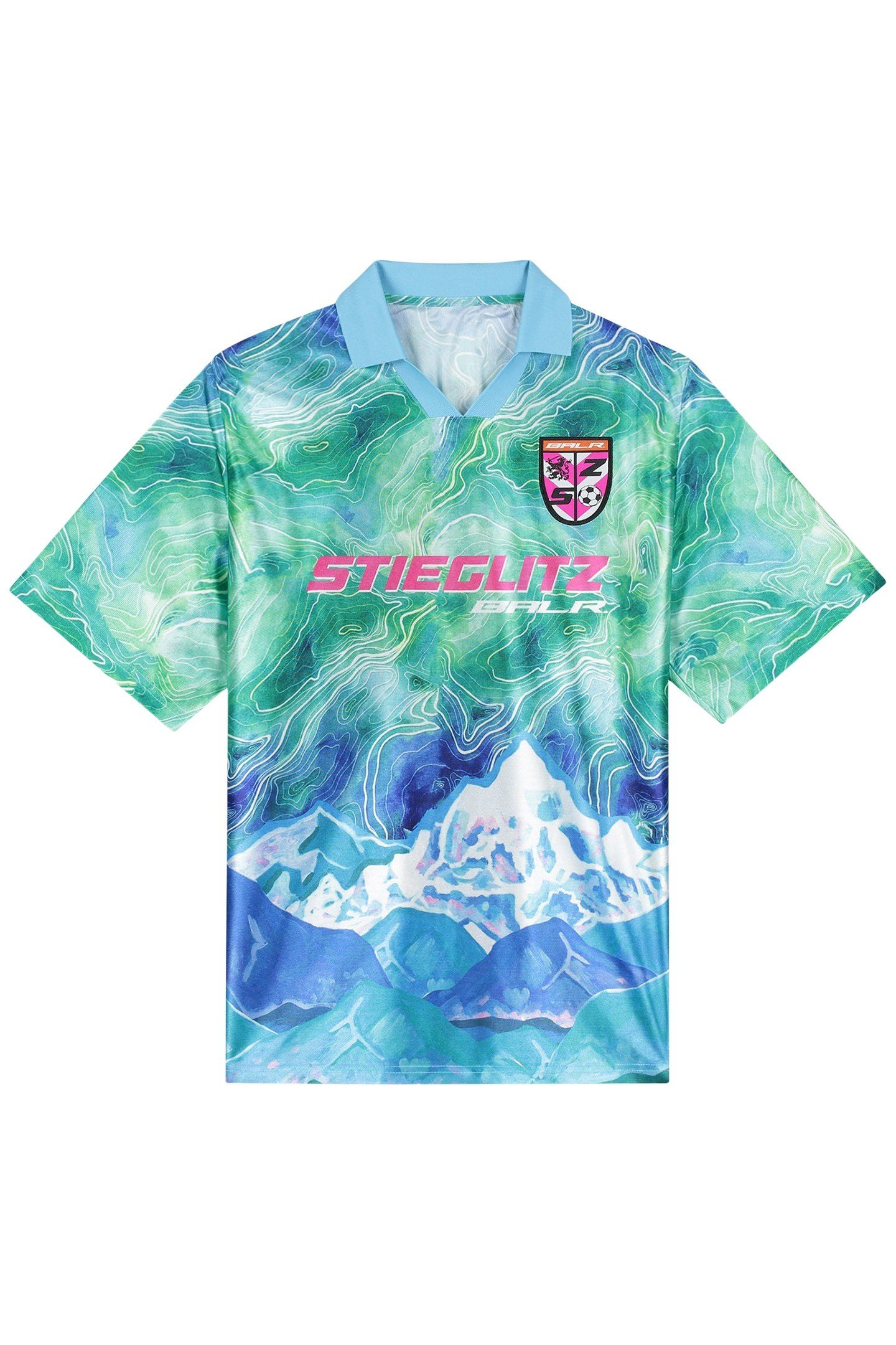 PIEN FOOTBALL JERSEY BLUE/GREEN 1