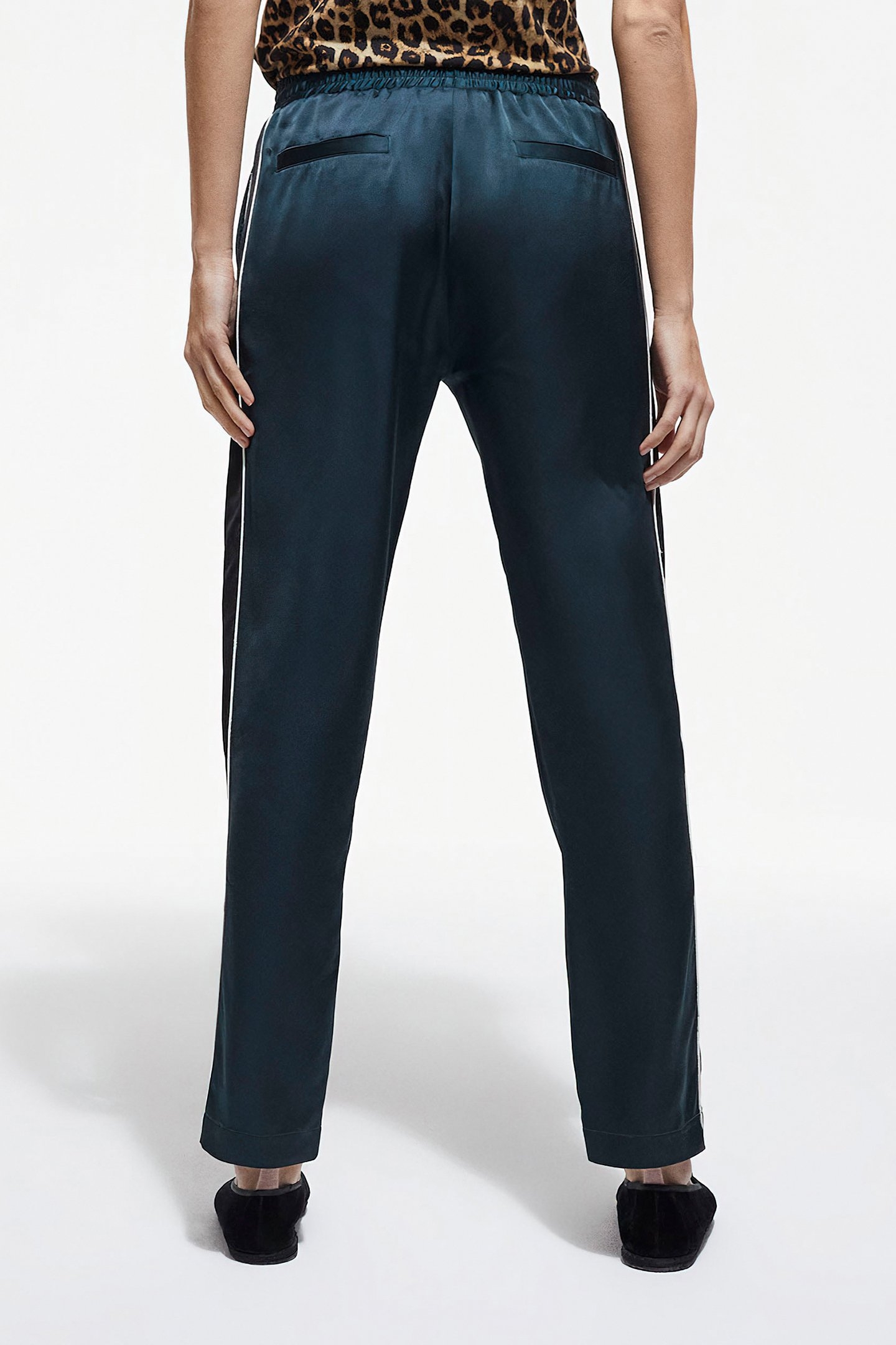 SWEATPANTS GREEN NAVY 2