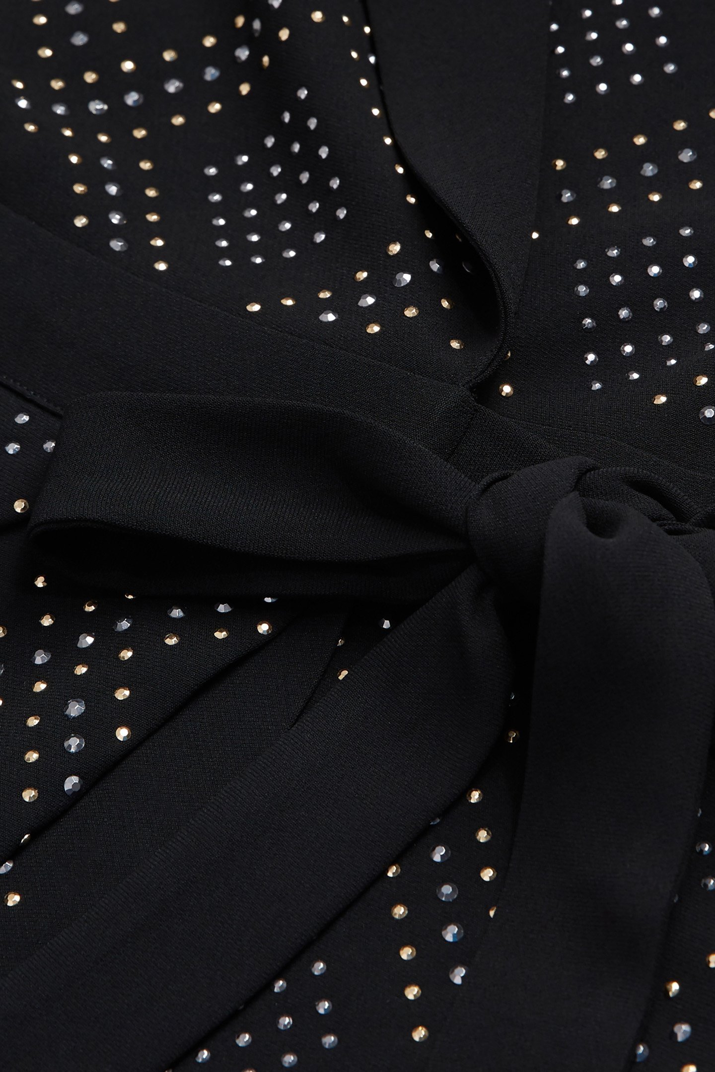 SHORT DRESS WITH LONG SLEEVES BLACK 2