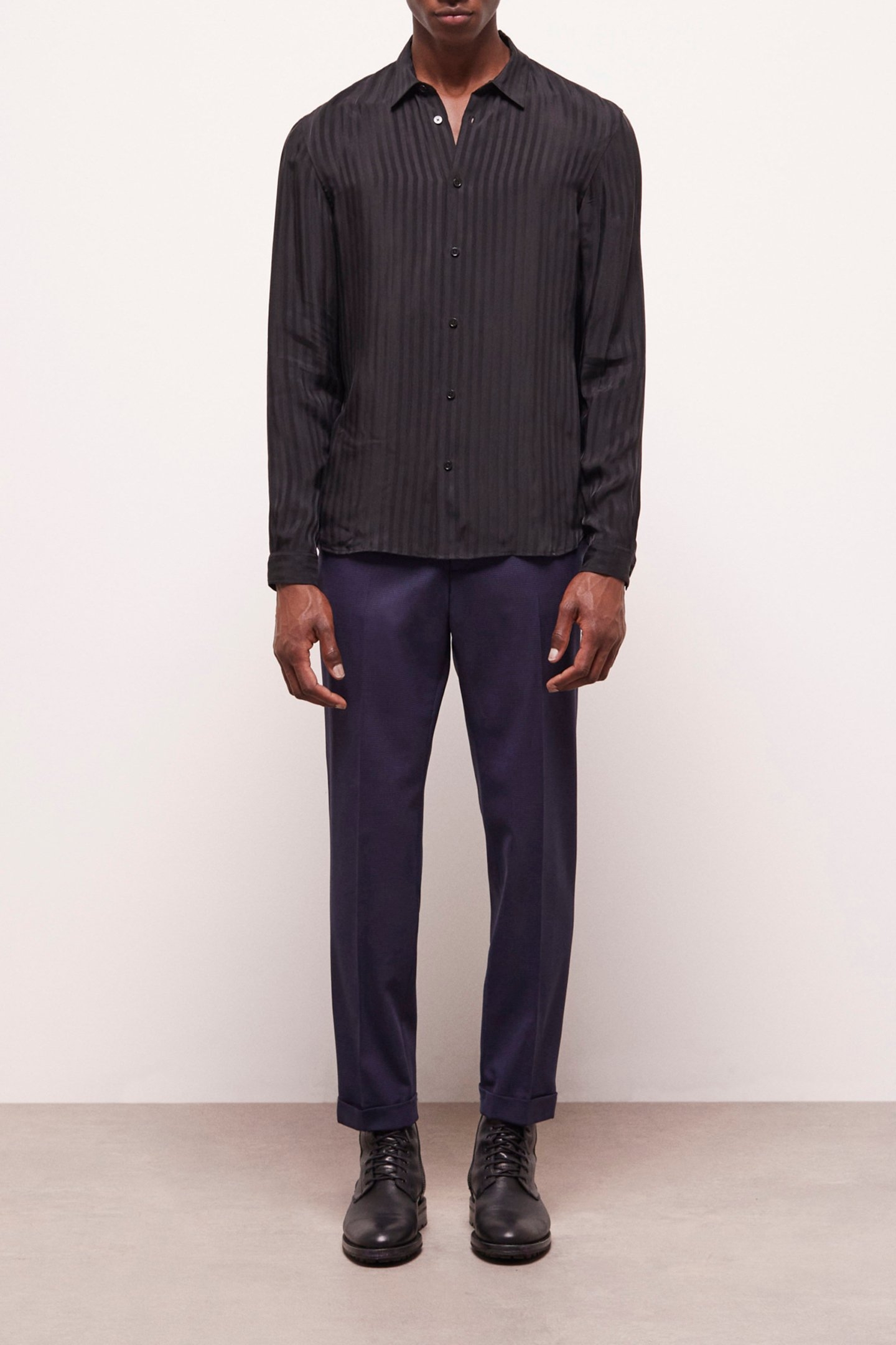 LONG SLEEVE SHIRT BLACK 2