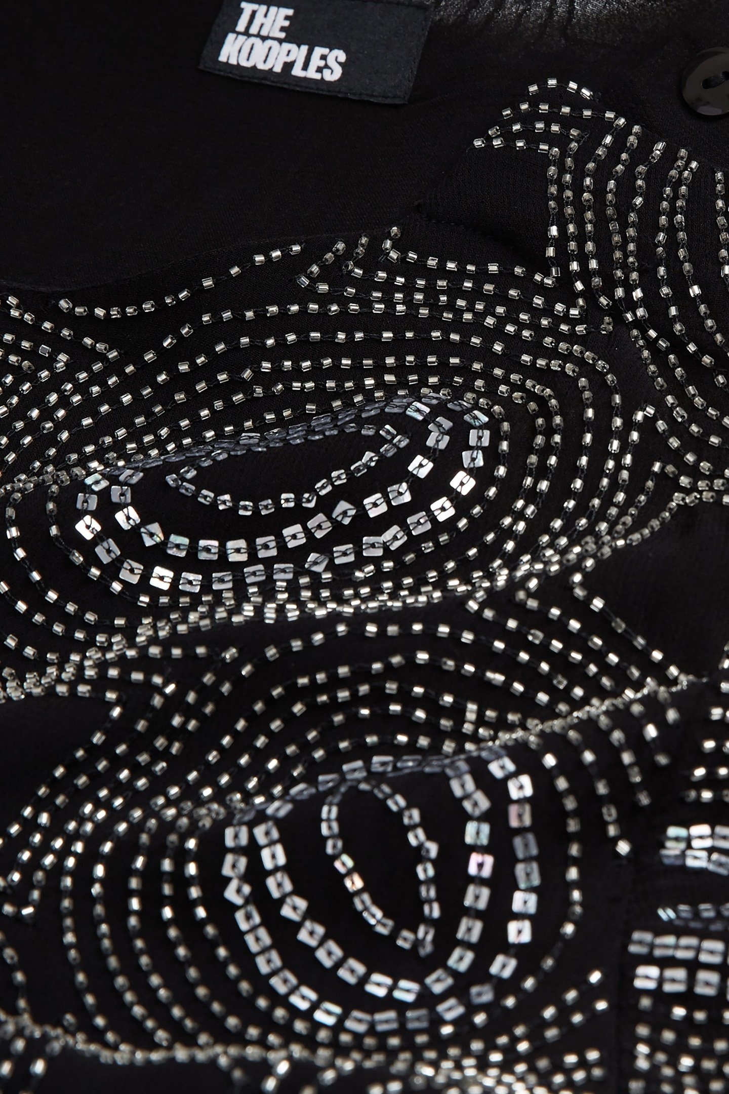 LONG-SLEEVED TOP WITH EMBROIDERY BLACK 2