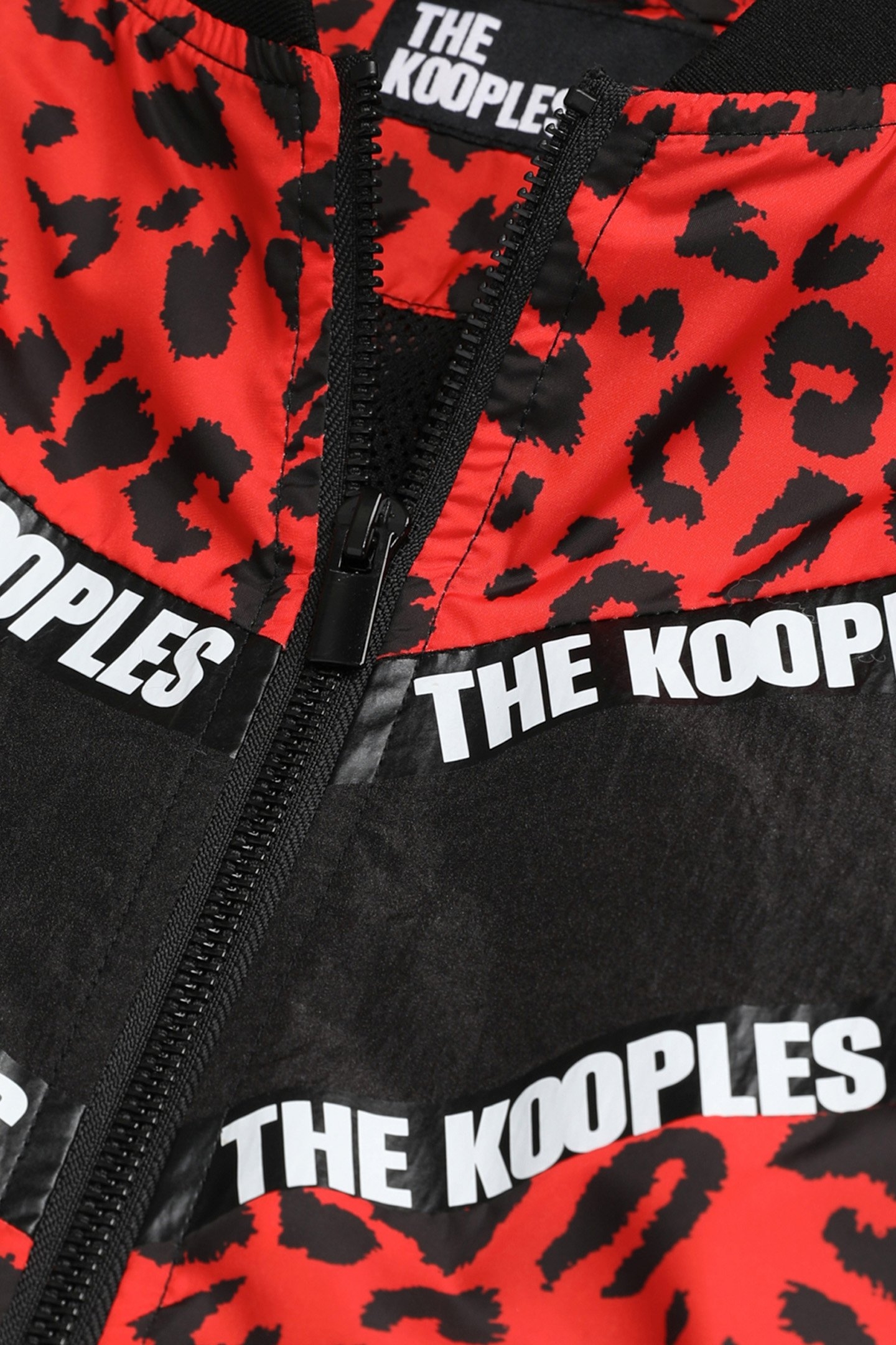 ORANGE POP LEO PRINT TECHNICAL JACKET 2