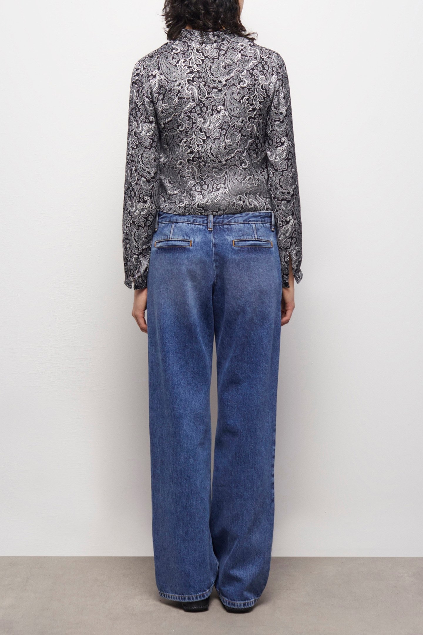 LONG SLEEVE SHIRT BLACK WHITE 3