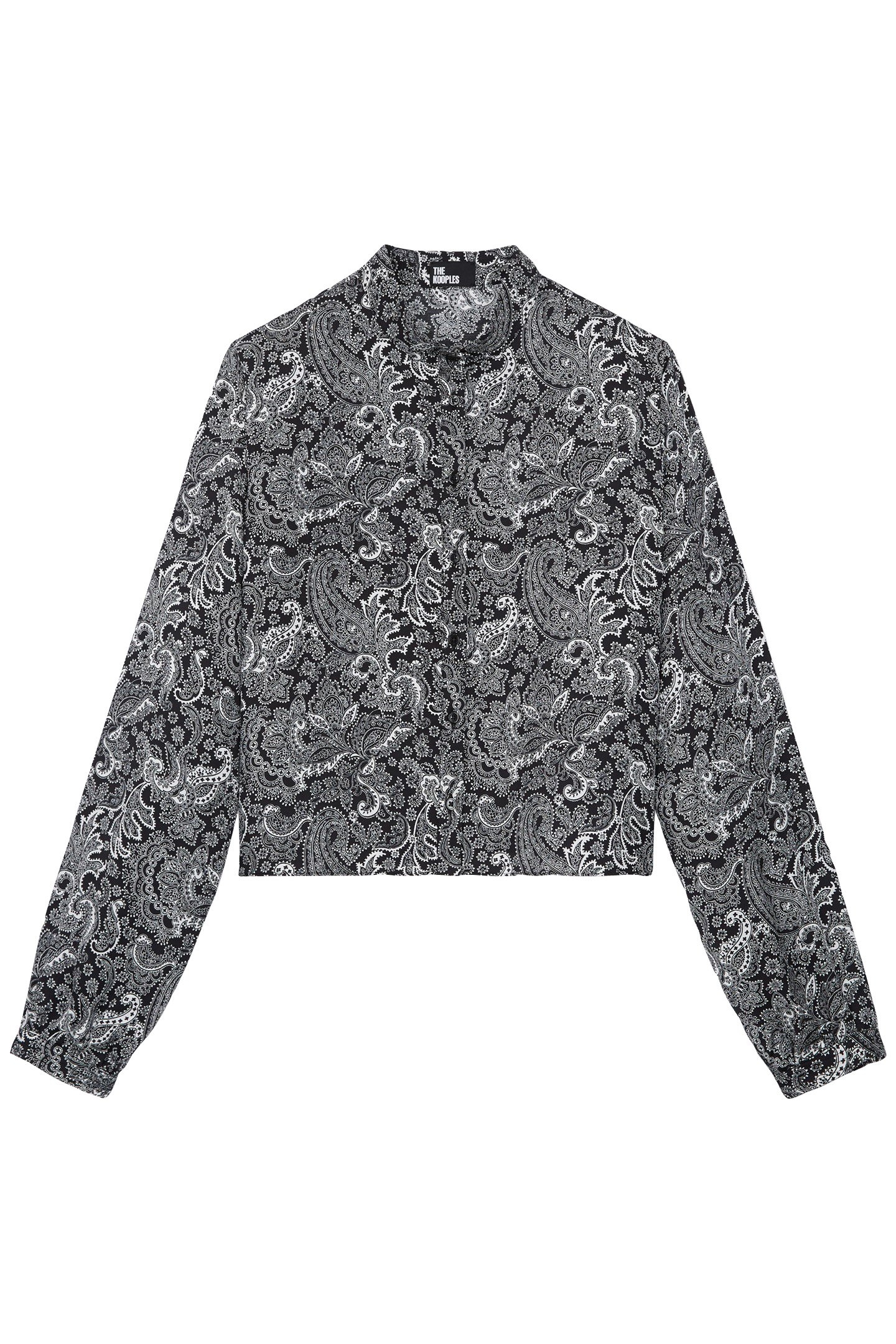 LONG SLEEVE SHIRT BLACK WHITE 4