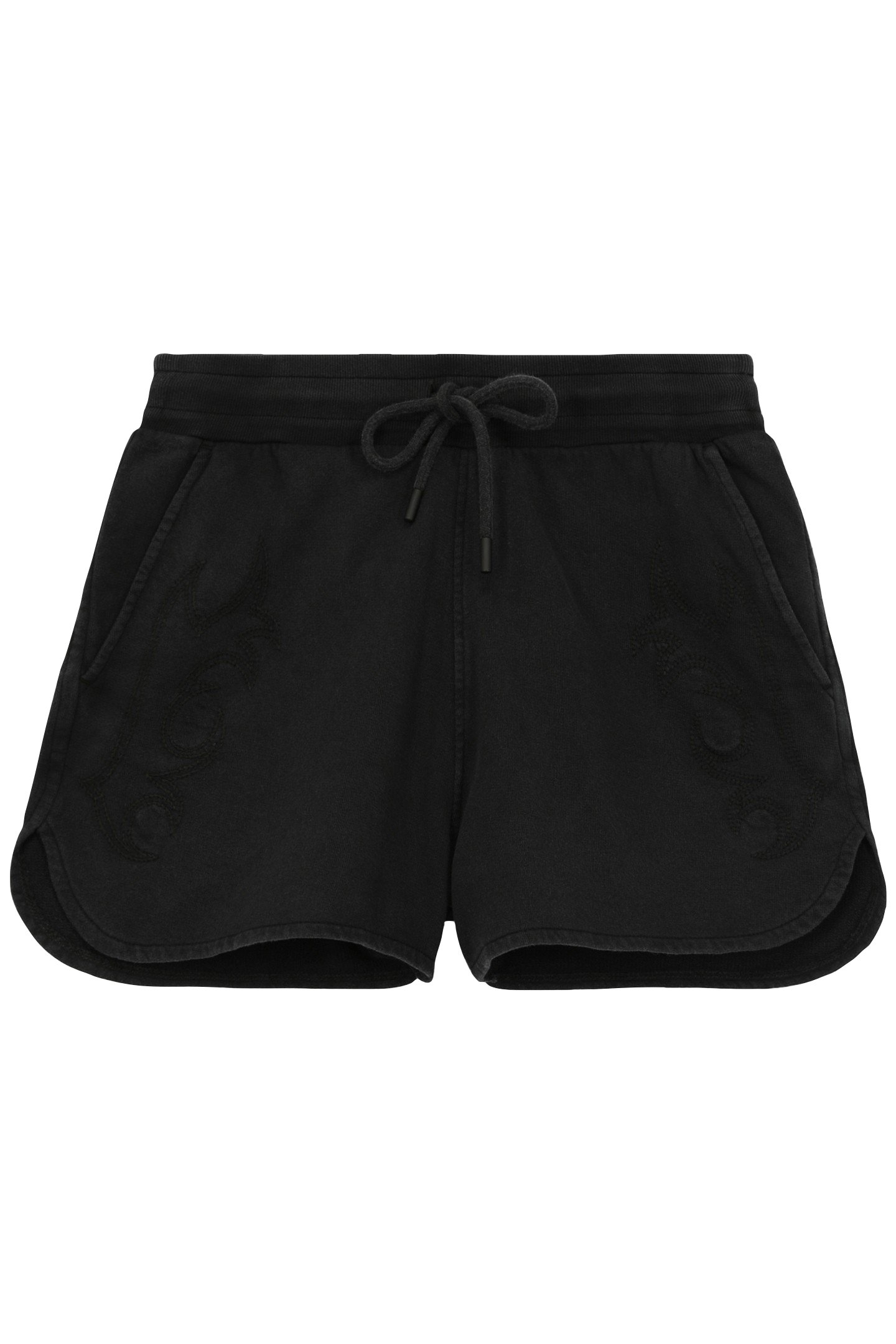 SHORT WESTERN BLACK WASHED 4