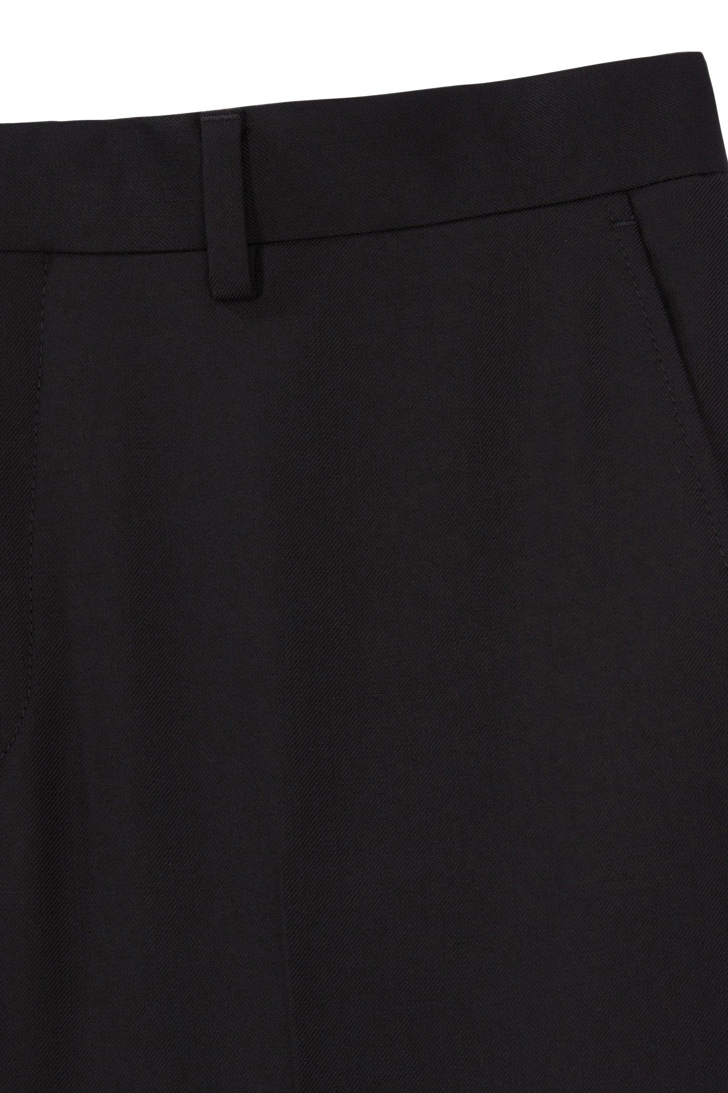 STRAIGHT SUIT TROUSERS BLACK 2