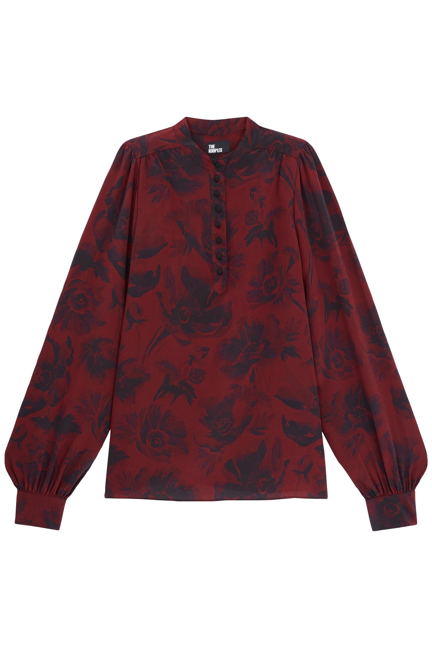 TOP AMPLE ML ENCOLURE V BLACK-BURGUNDY 4