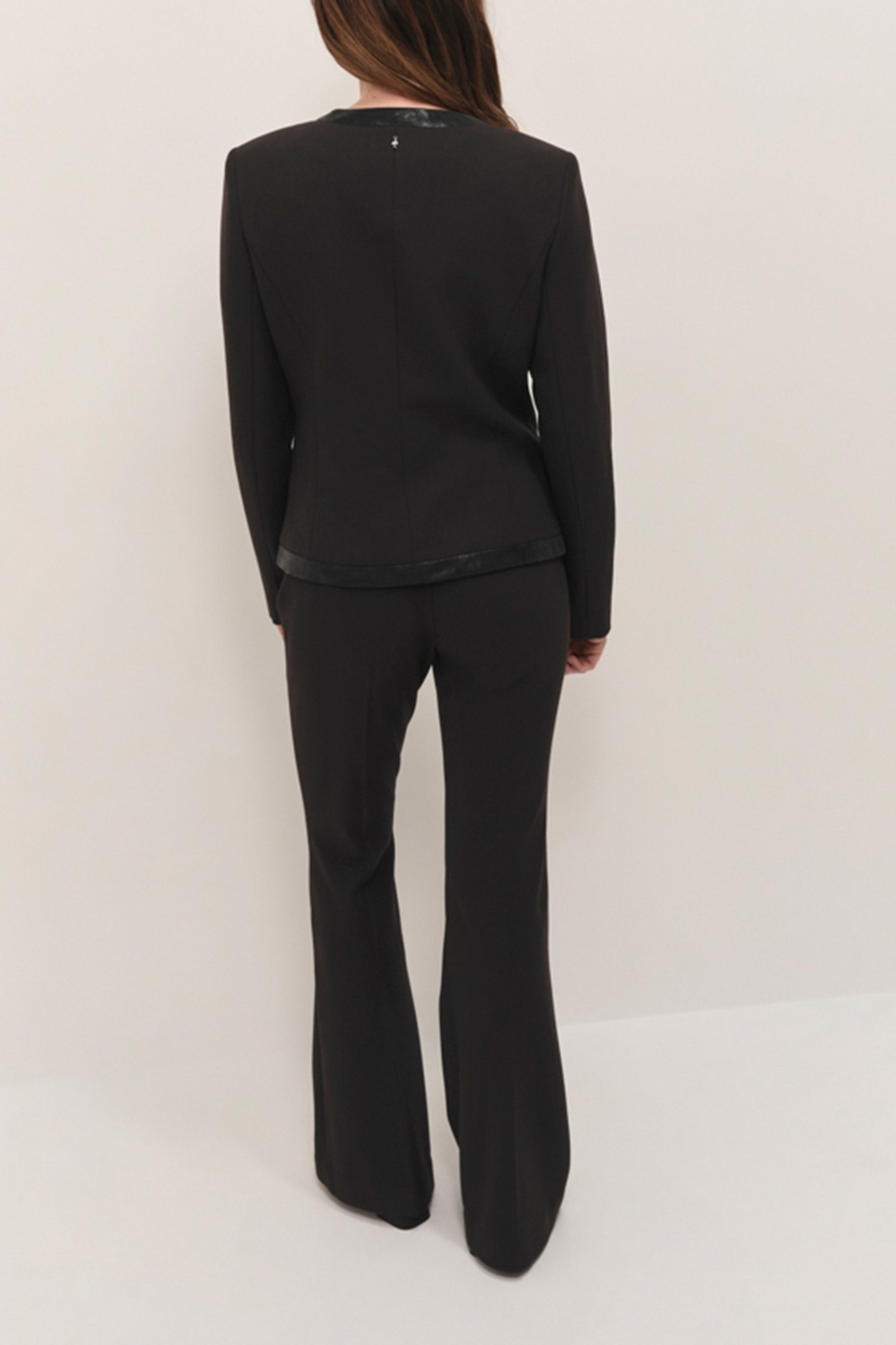PROSPER - BLACK BOOTCUT SUIT PANTS 3