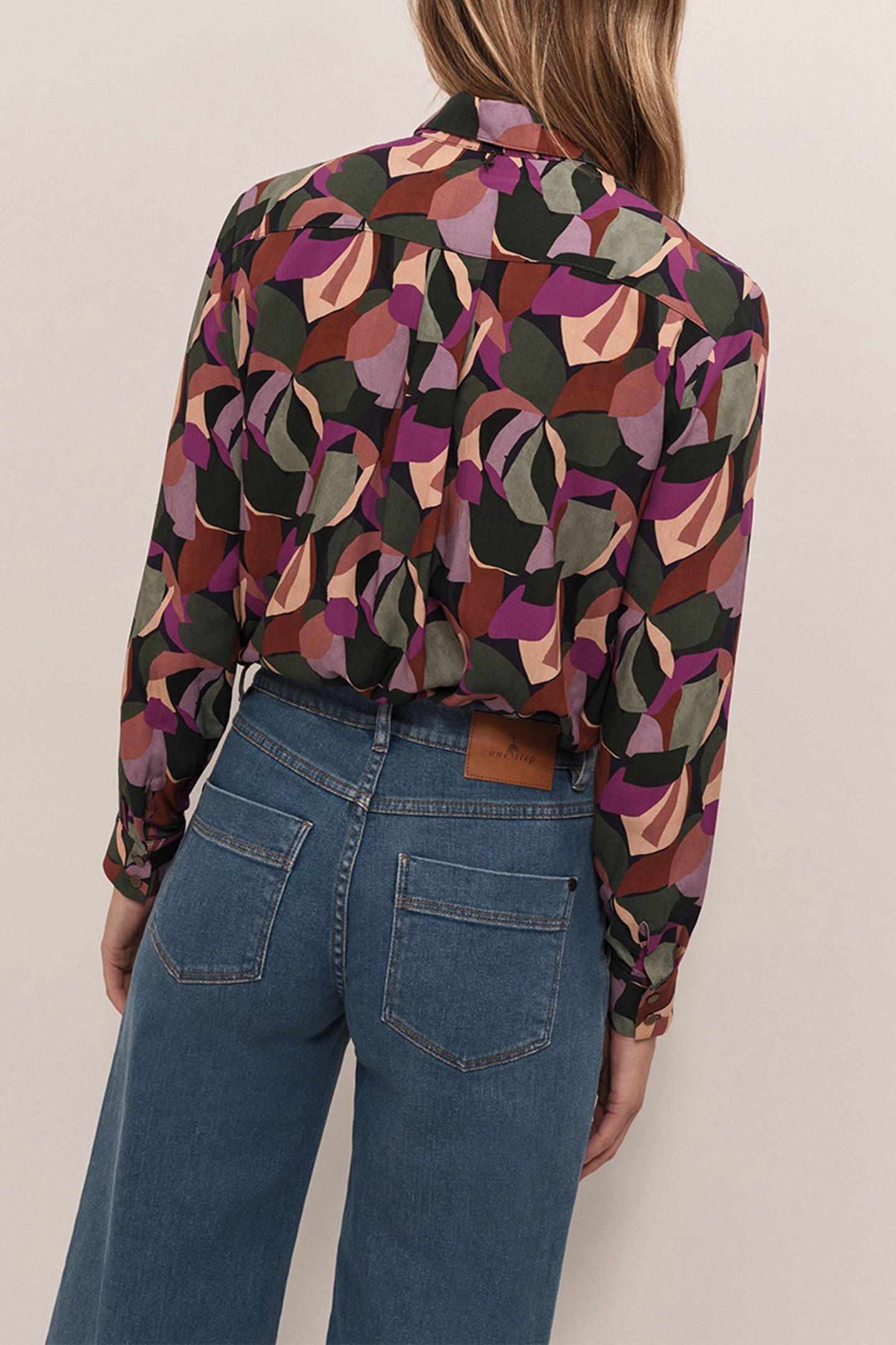 CLARA - SYCAMORE SHIRT WITH ARTY PRINT COLOR 2