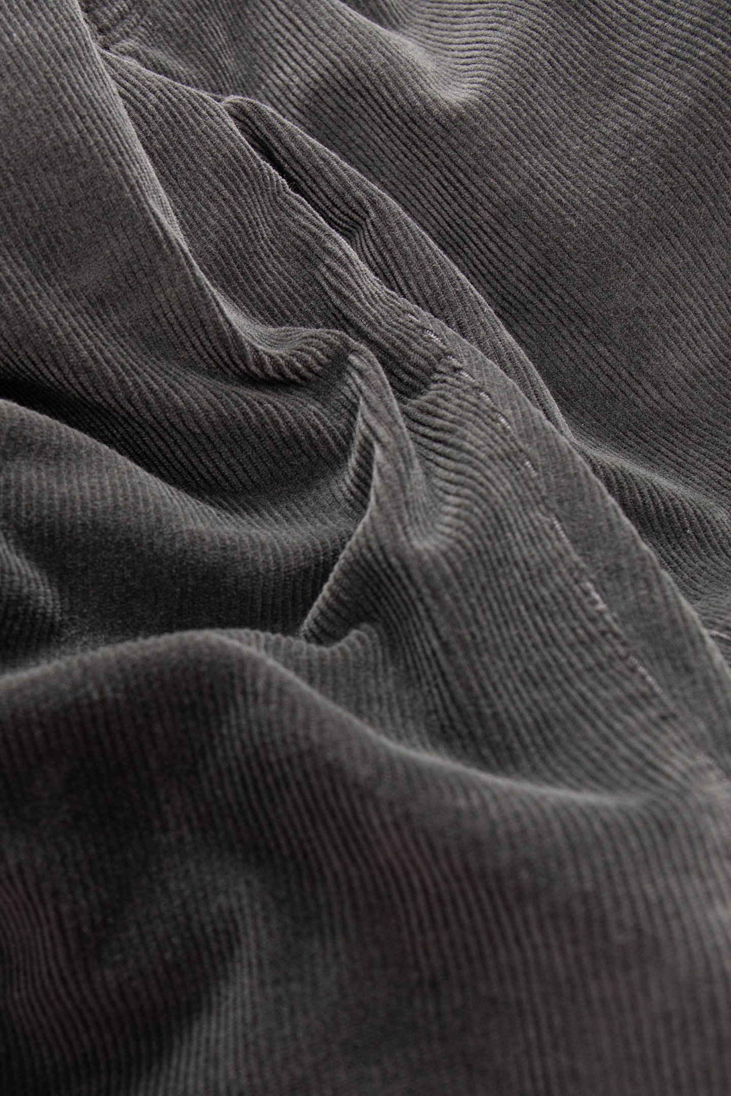 SLIM BITUMEN CORDUROY PANTS 6