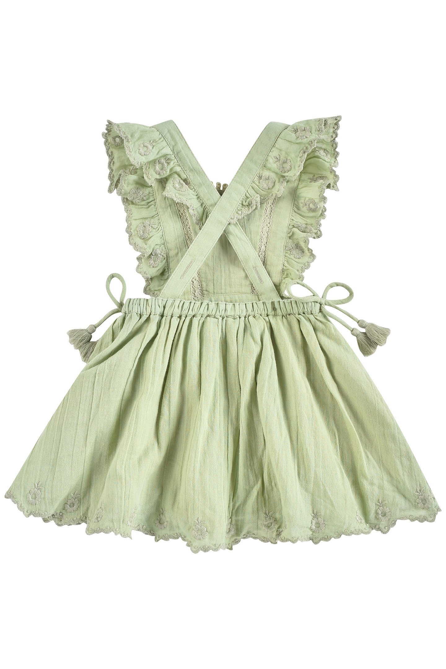 DRESS HUGUETTE OLIVE 2