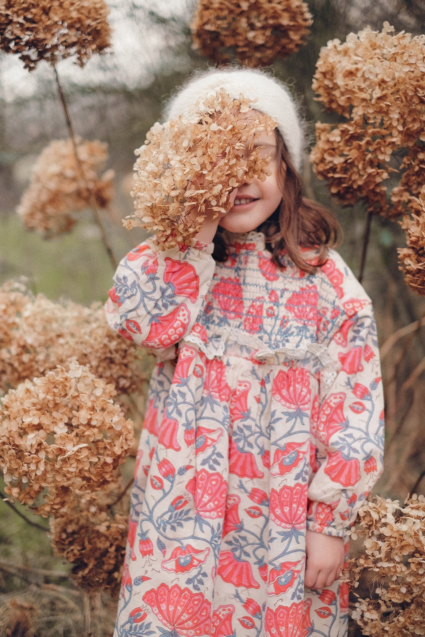 DRESS VEXA CREAM ENDLESSFLOWERS 4