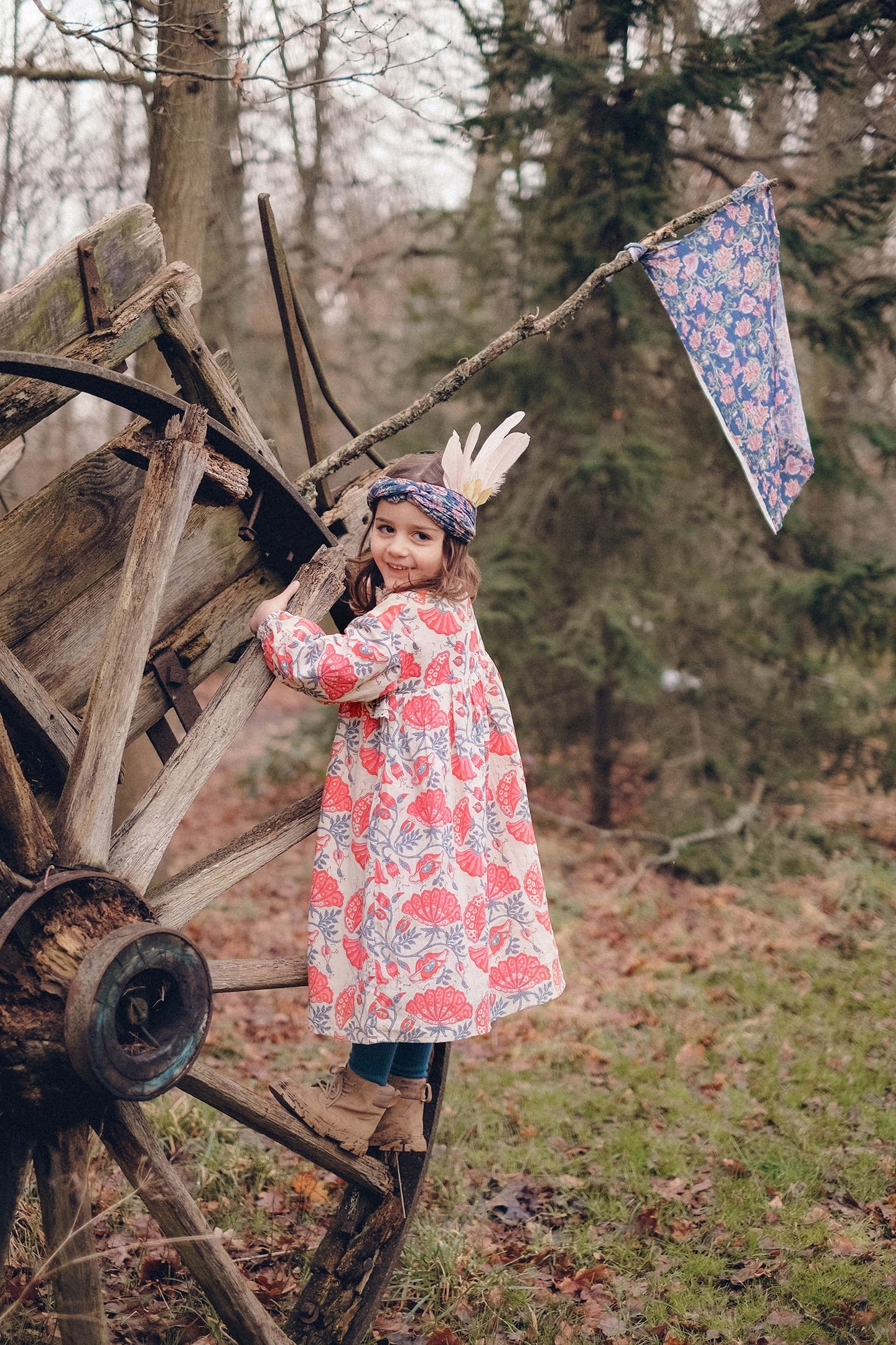 DRESS VEXA CREAM ENDLESSFLOWERS 3