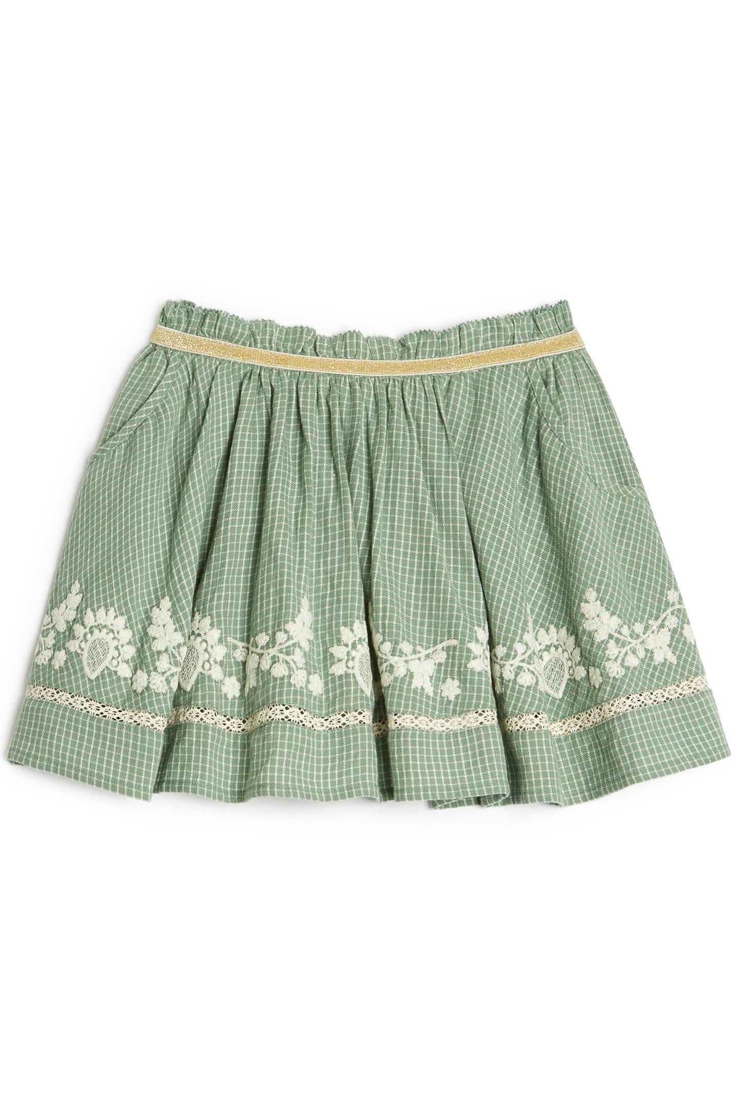 SHORT SKIRT CEPHEE SAUGE 1