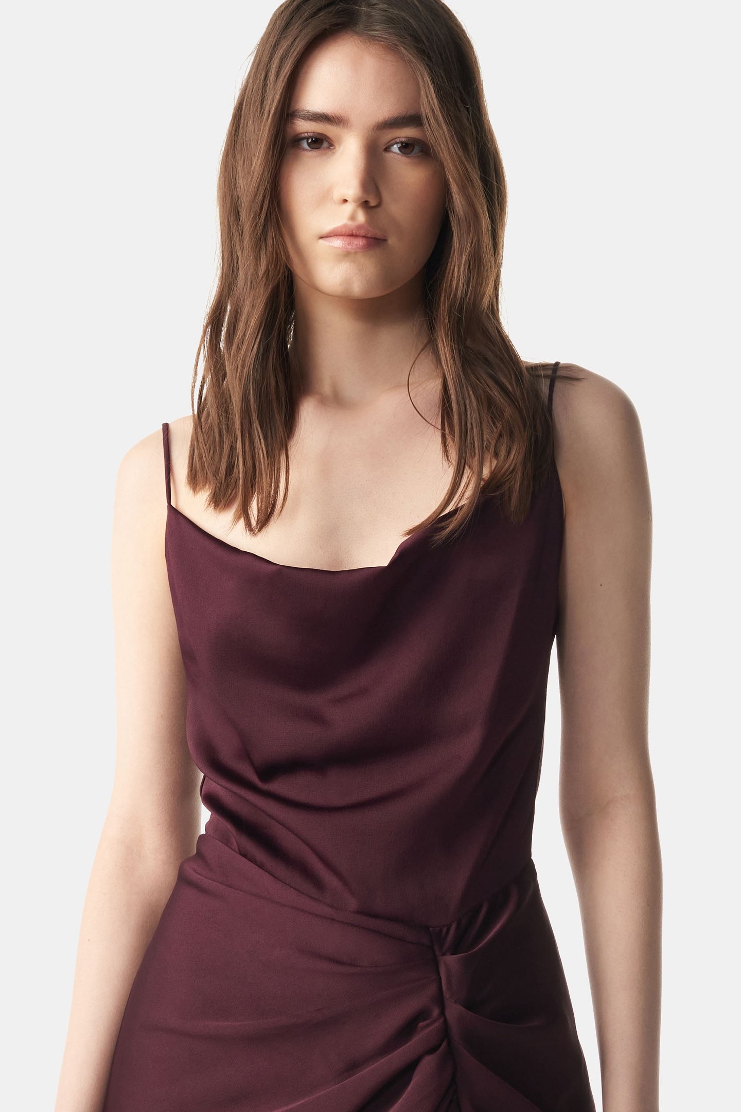 LIPA DRESS BURGUNDY 5