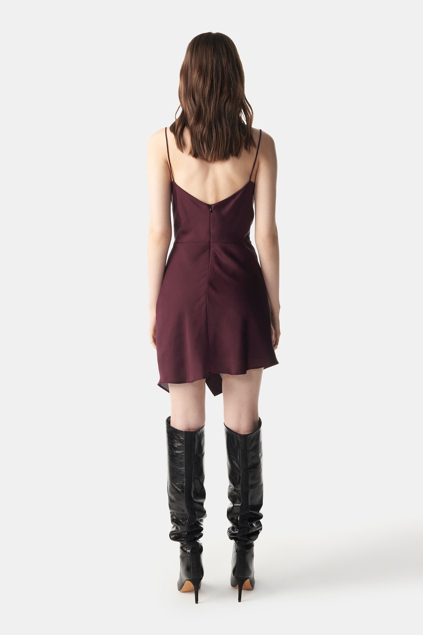 LIPA DRESS BURGUNDY 3