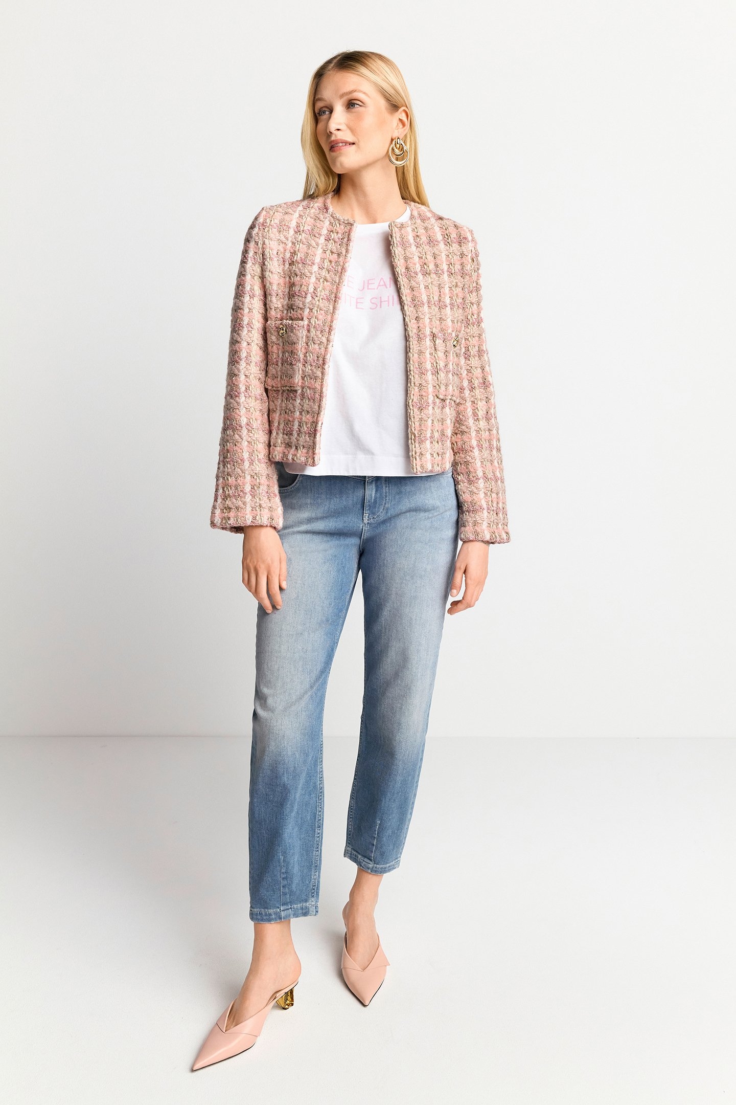 TWEED JACKET ROSE SHADOW 2