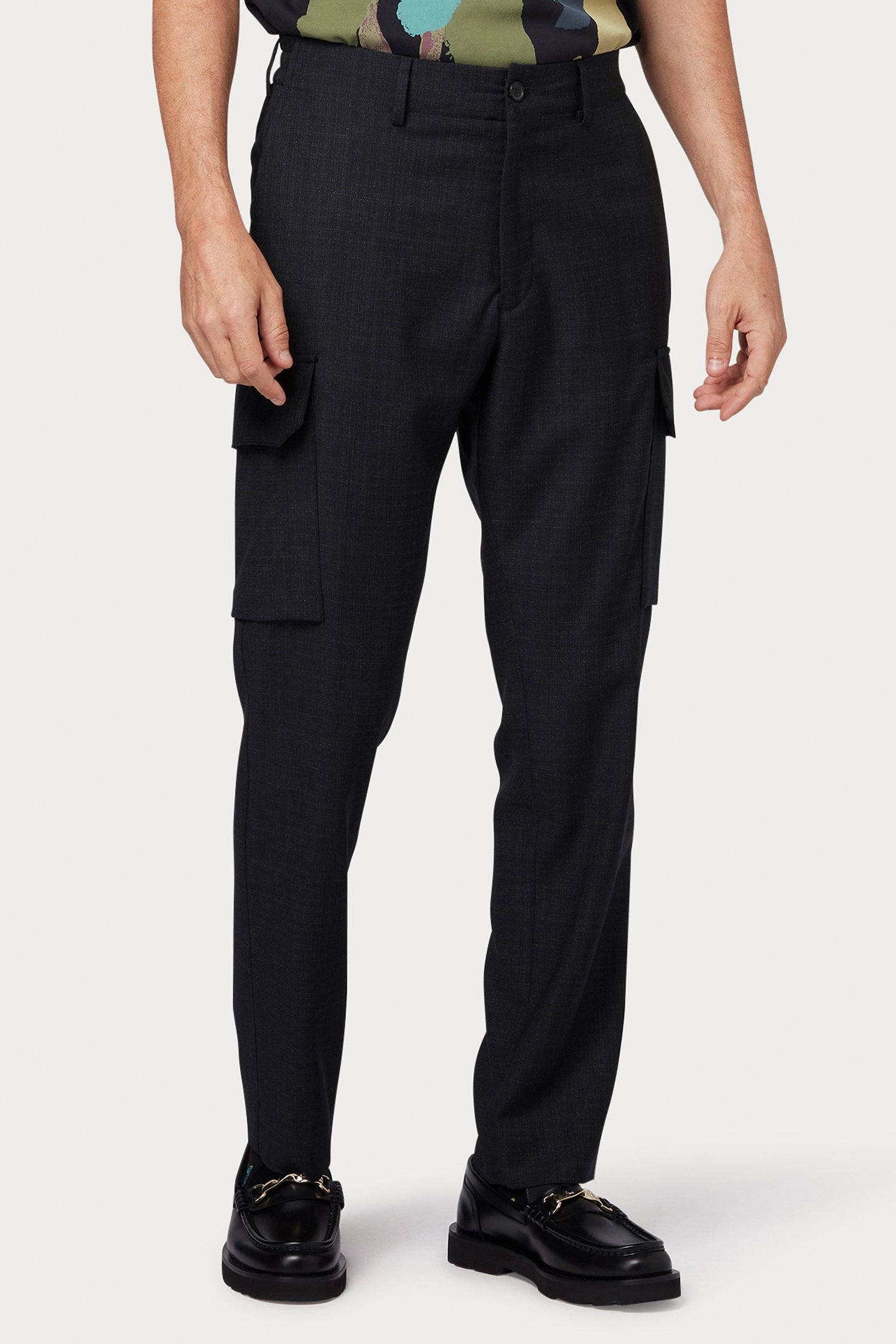 CARGO TROUSER BLACK 1