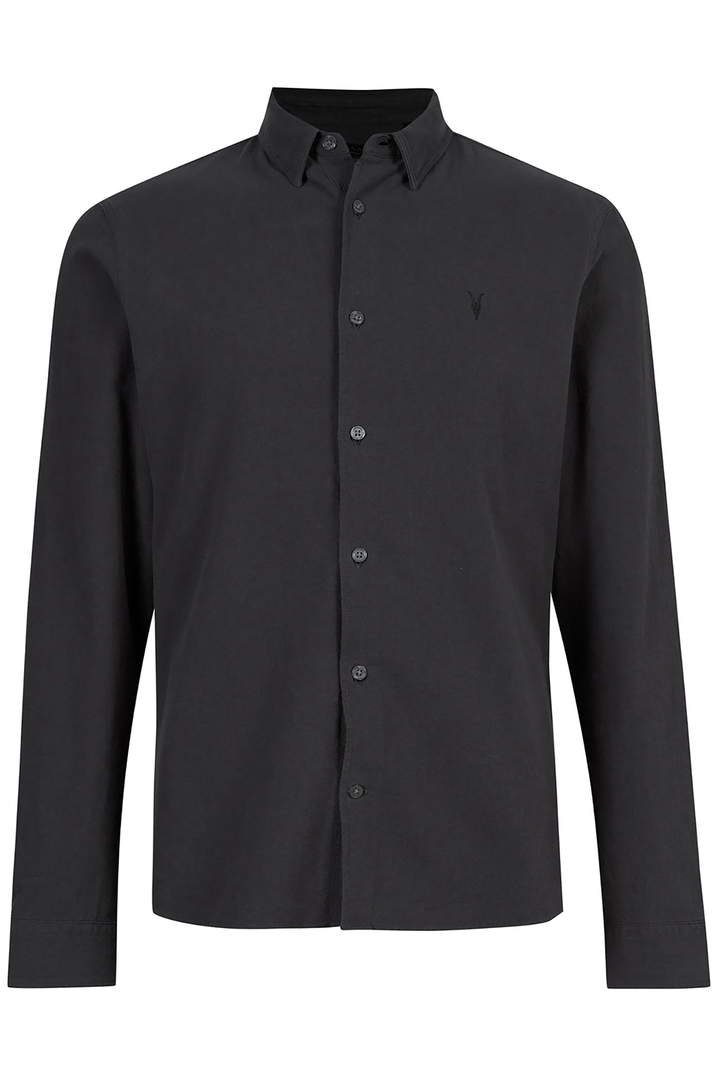 LOVELL LS SHIRT WASHED BLACK 4