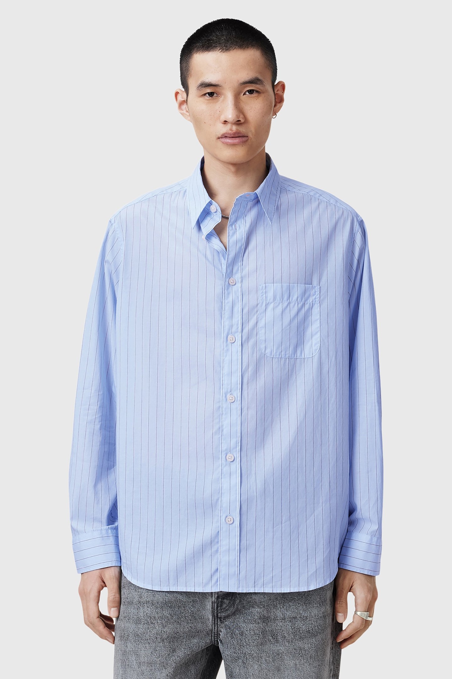 MARCEL LS SHIRT WILLOW BLUE 1