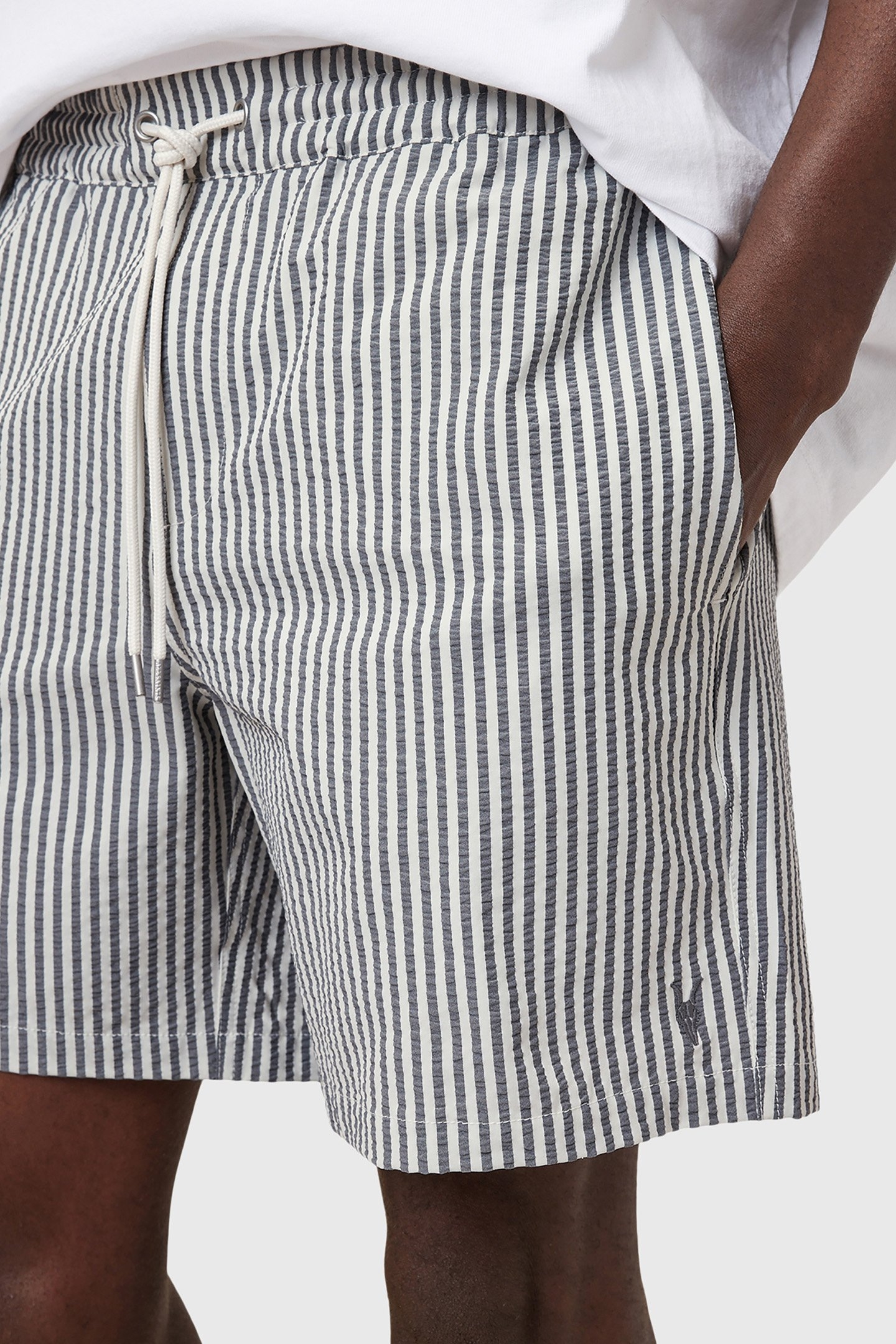 WARDEN STR SWIMSHORT WHITE/BLUE 7