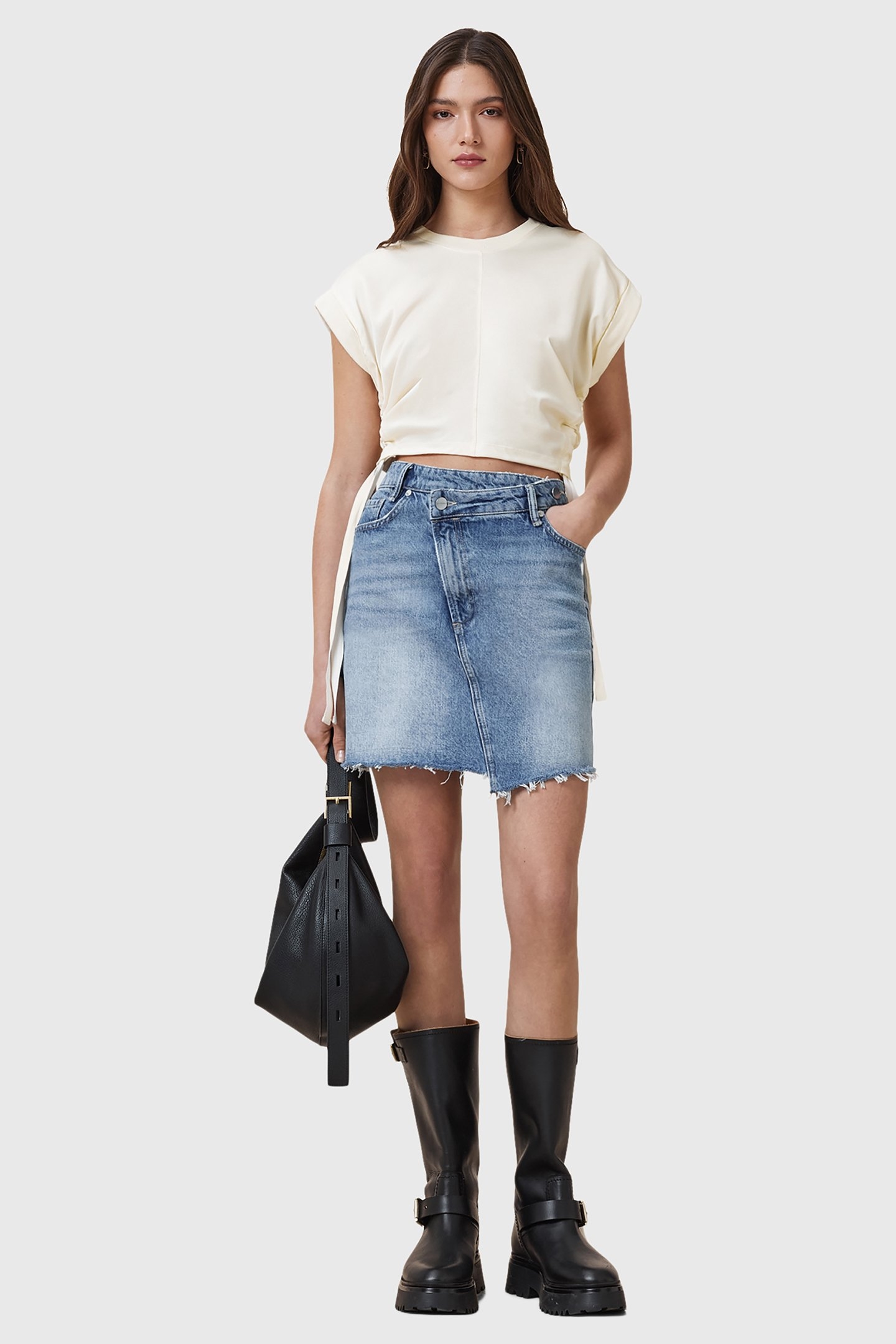 MIRA SATIN TEE TOFU WHITE 3