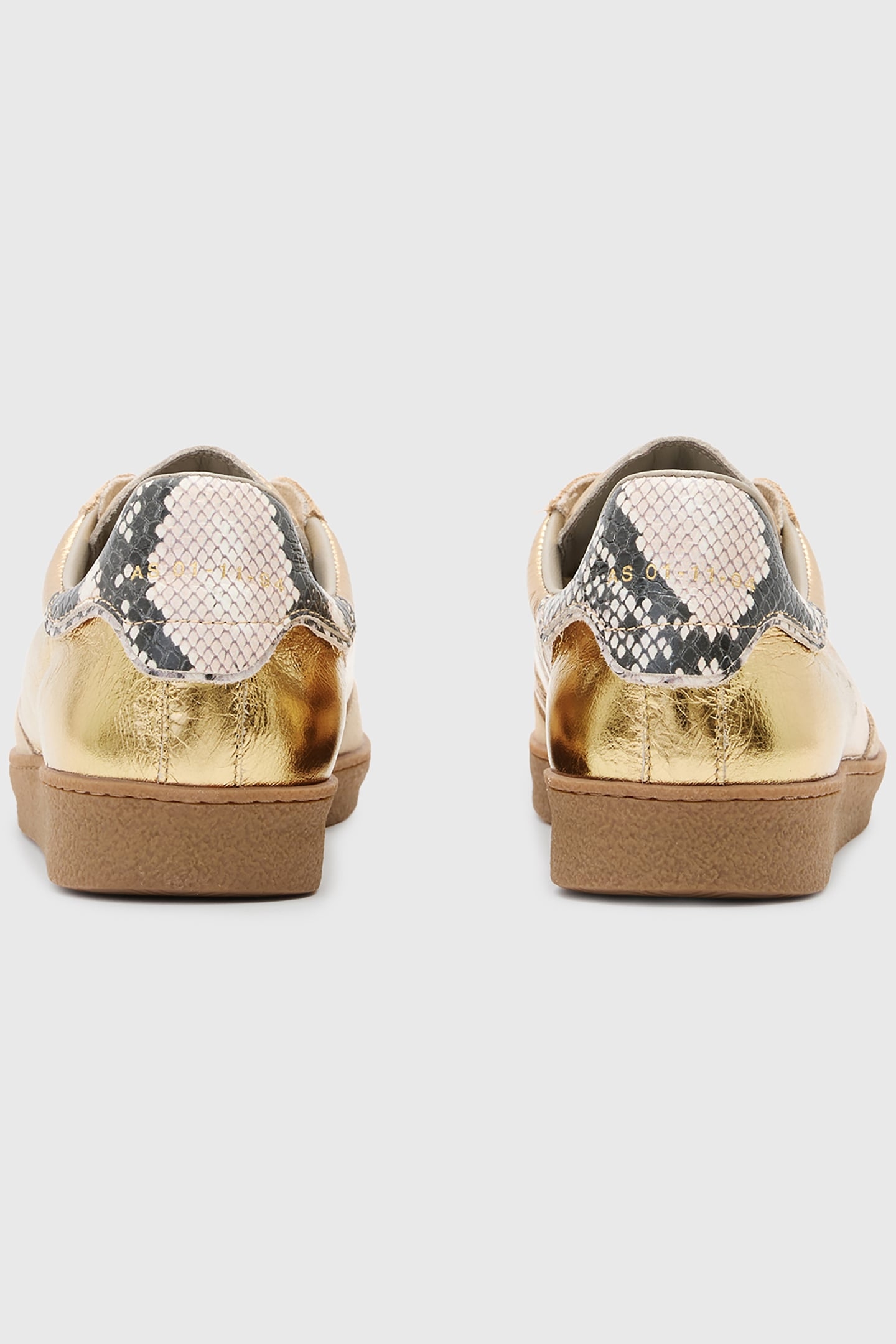 THELMA MET SNEAKER GOLD/SAND BROWN 5