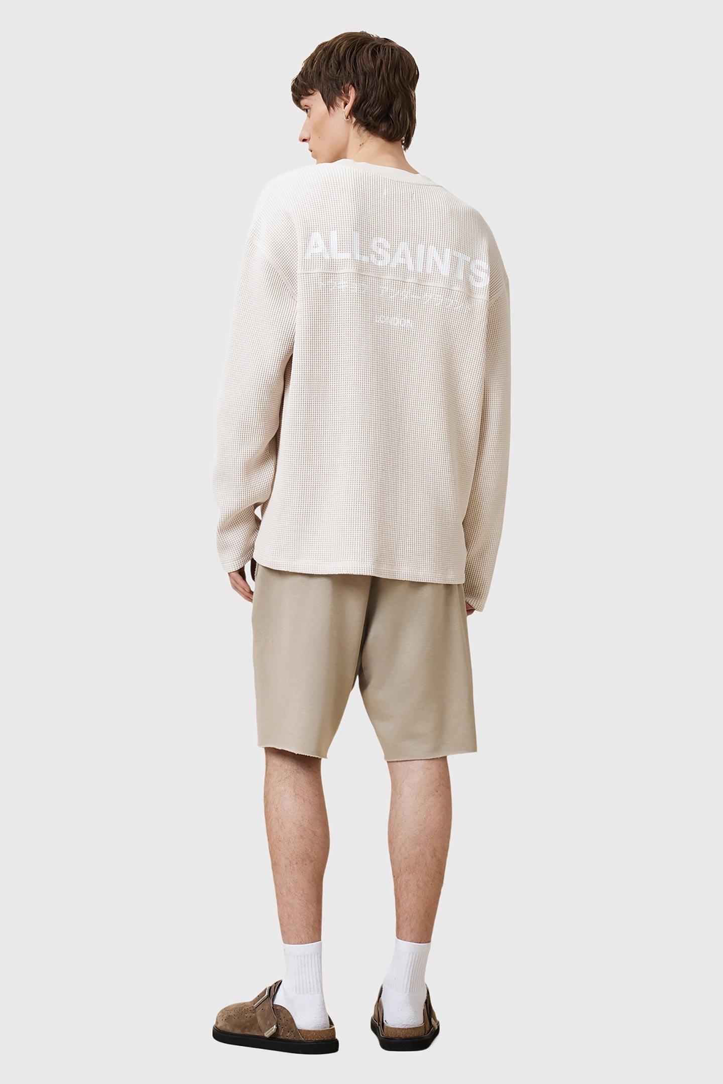 HELIX SWEATSHORT MIRE BROWN 4