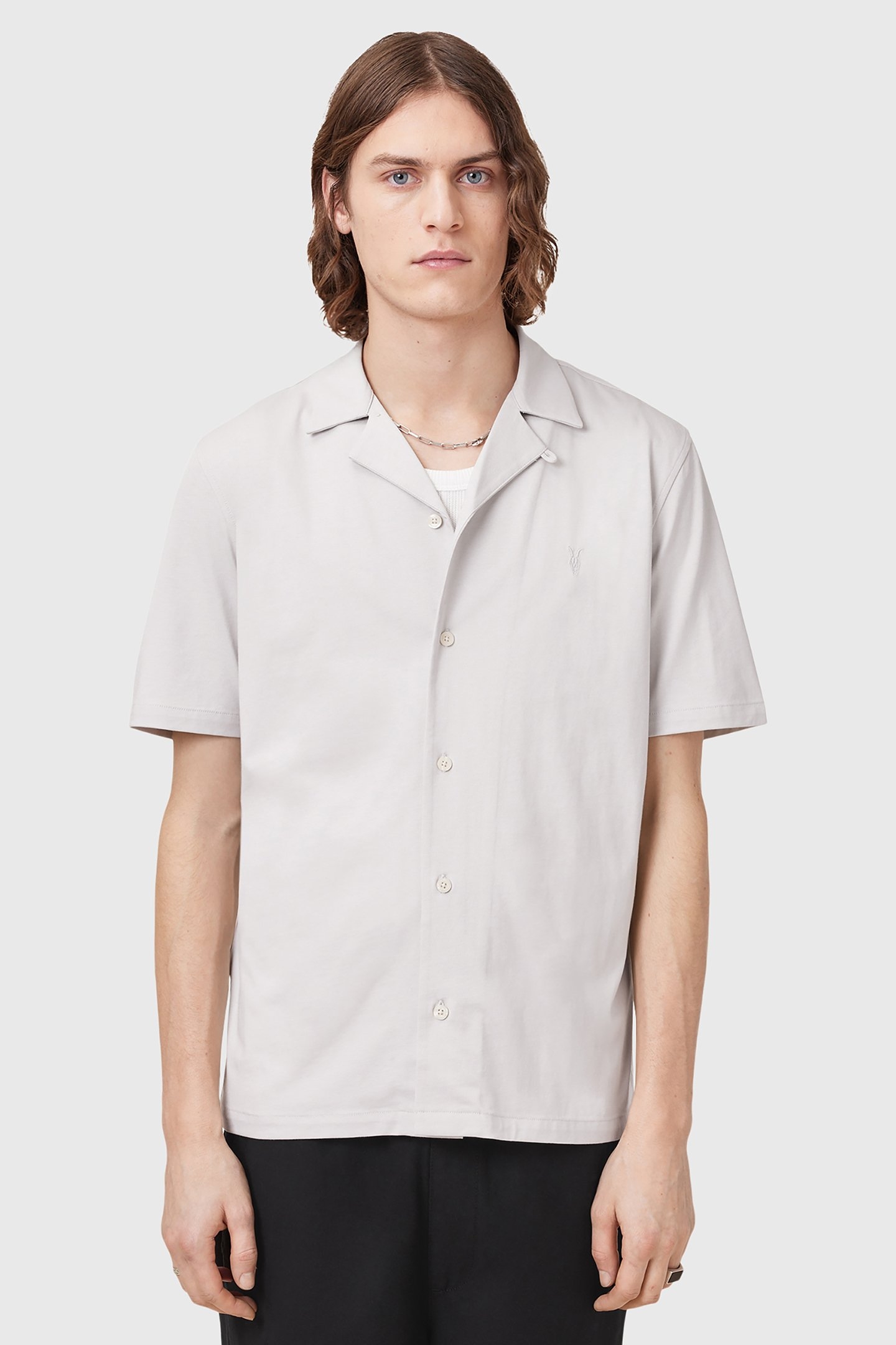 HUDSON SS SHIRT CLOUDY GREY 1