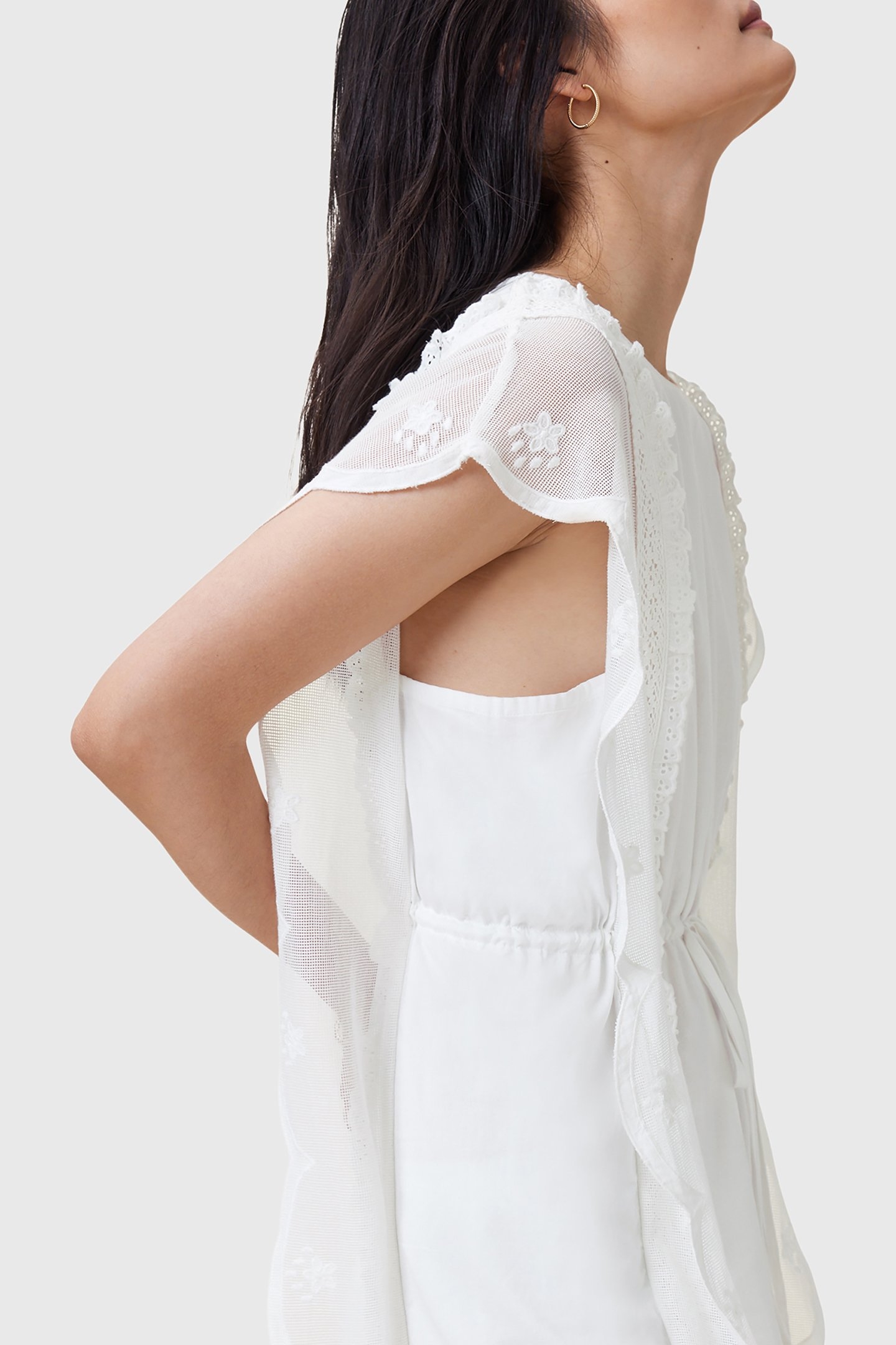 OLA DRESS OFF WHITE 5