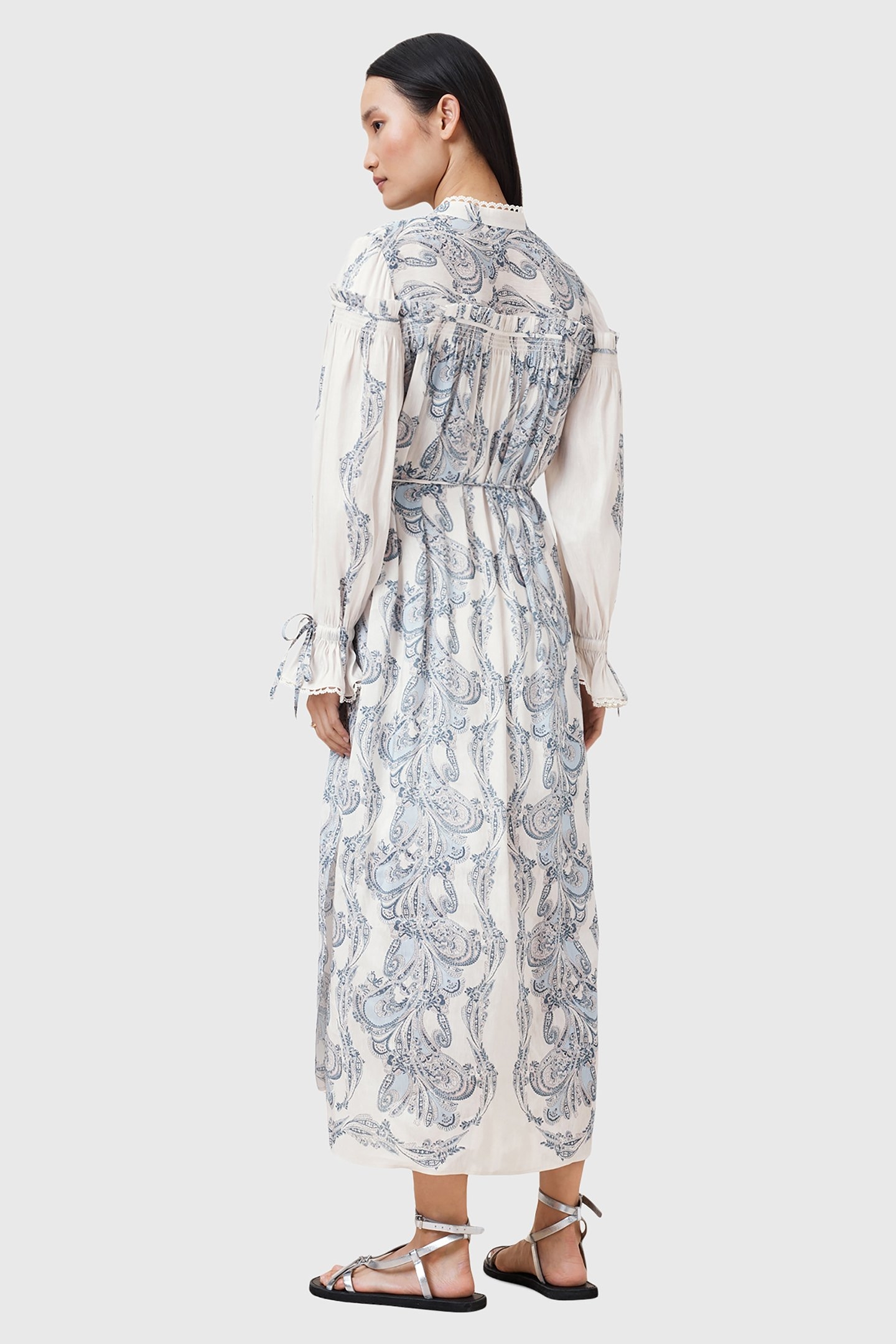 DELPHINE SHIRT DRESS LITA SOFT BLUE 2