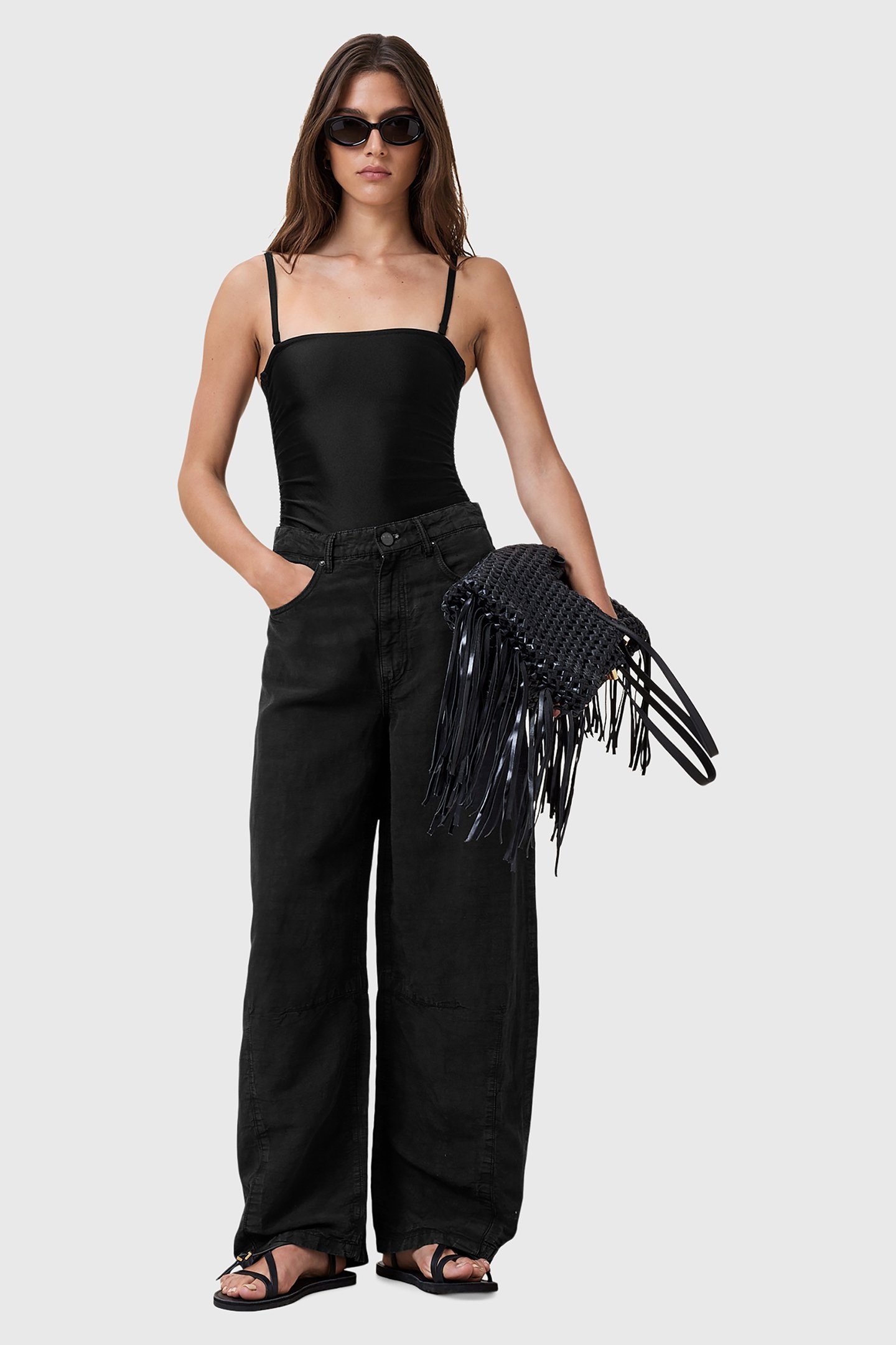 COURT SWIMSUIT BLACK SHIMMER 5