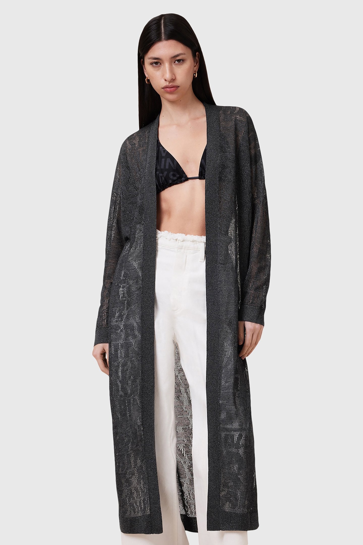 KAITO CARDIGAN CARBON GREY 5