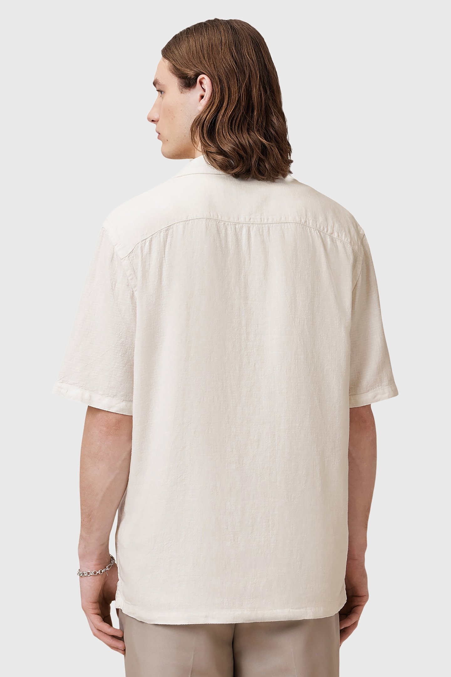 VEDA SS SHIRT OFF WHITE 2