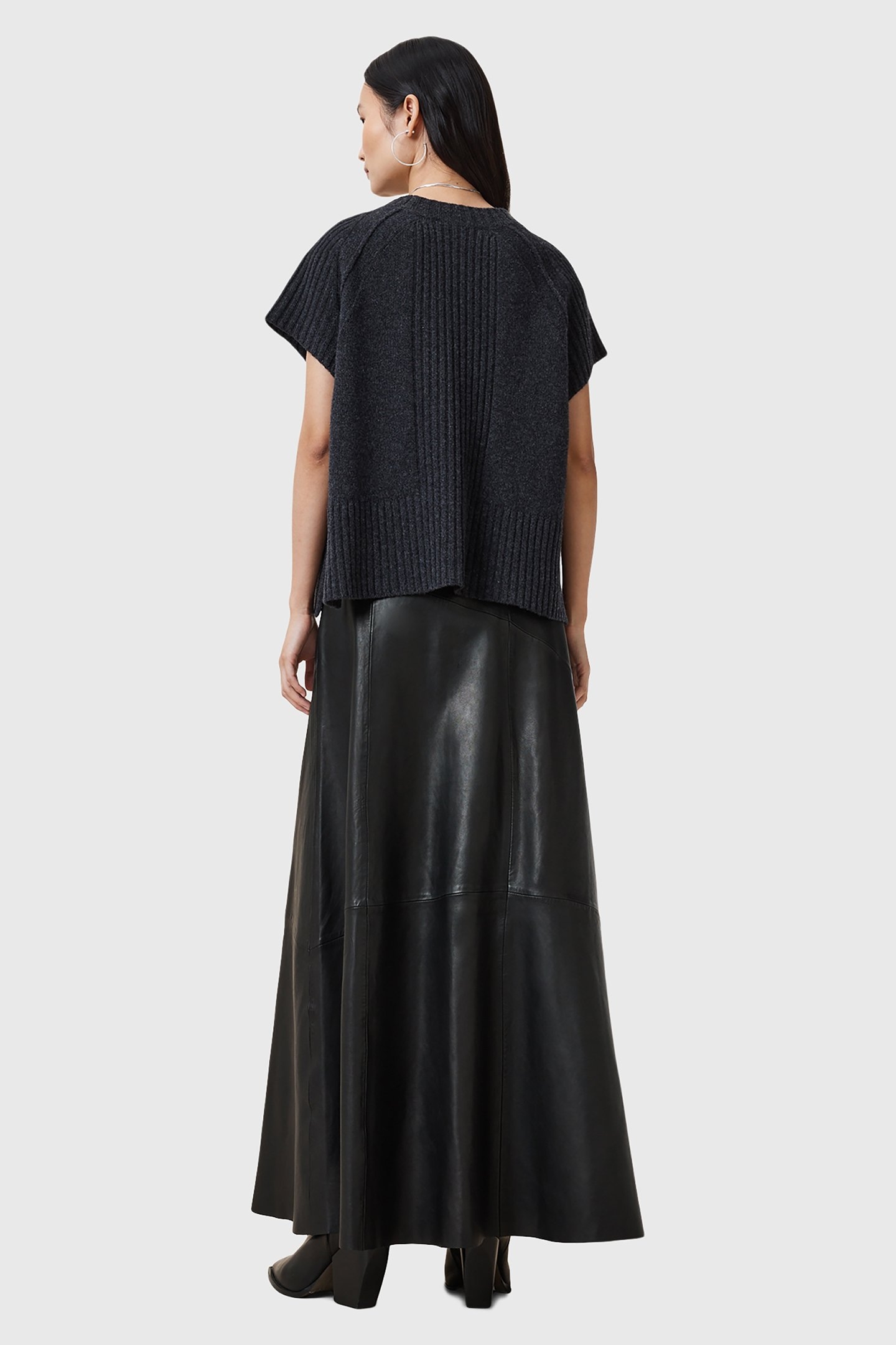 GIANA MAXI SKIRT BLACK 4