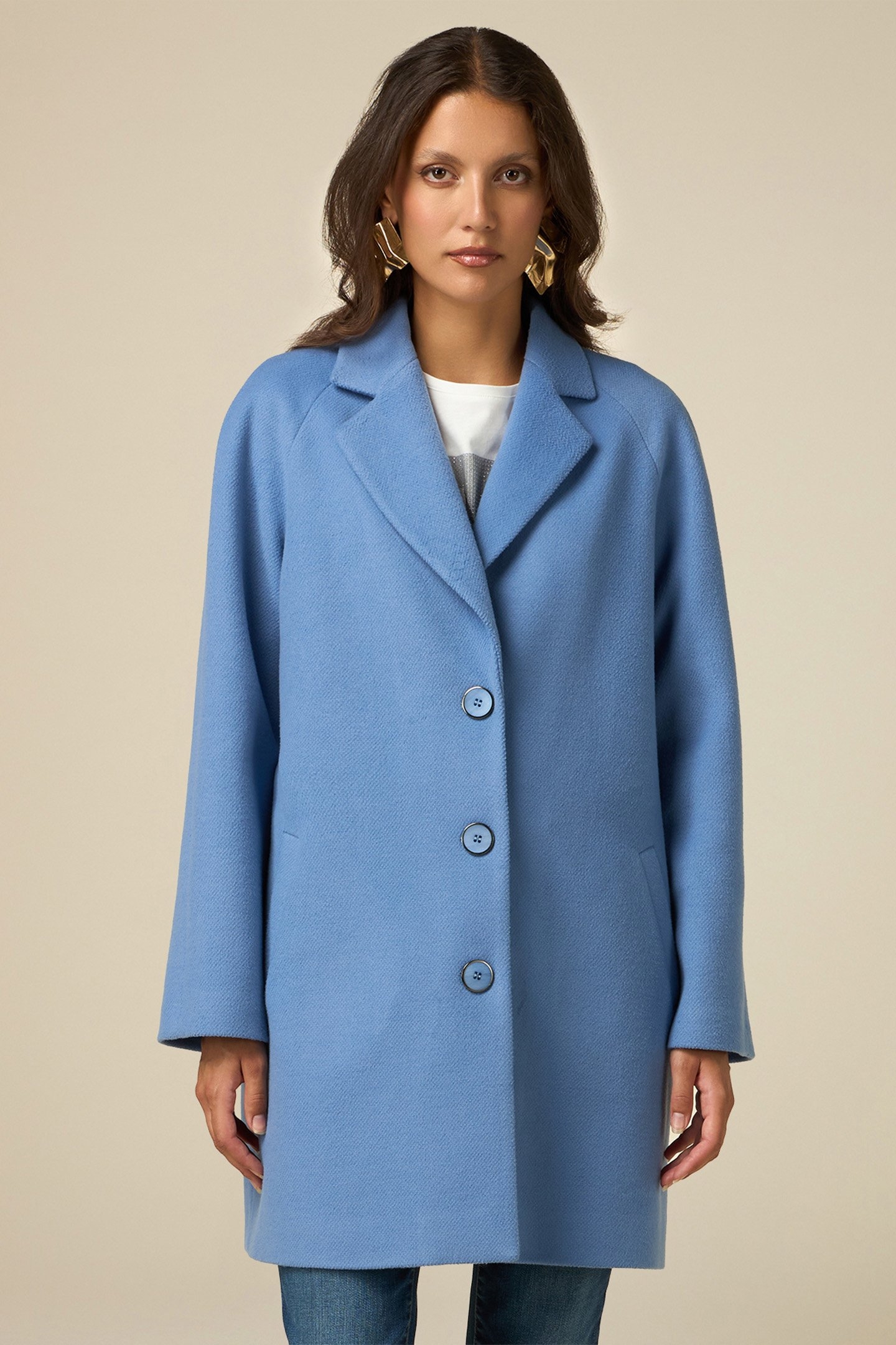 CLOTH COAT SKY LBLUE 1