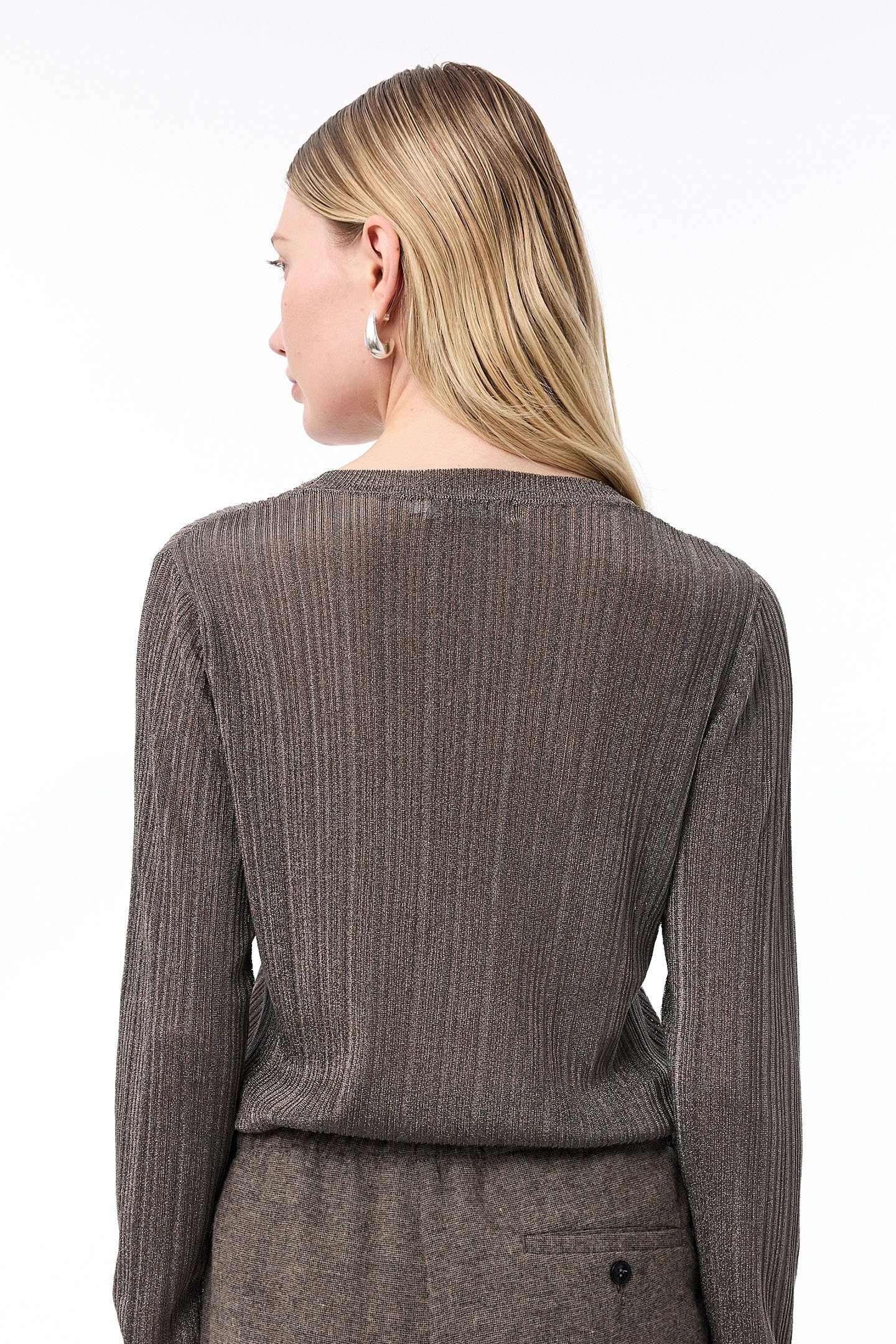 ELKE PULLOVER TAUPE 2