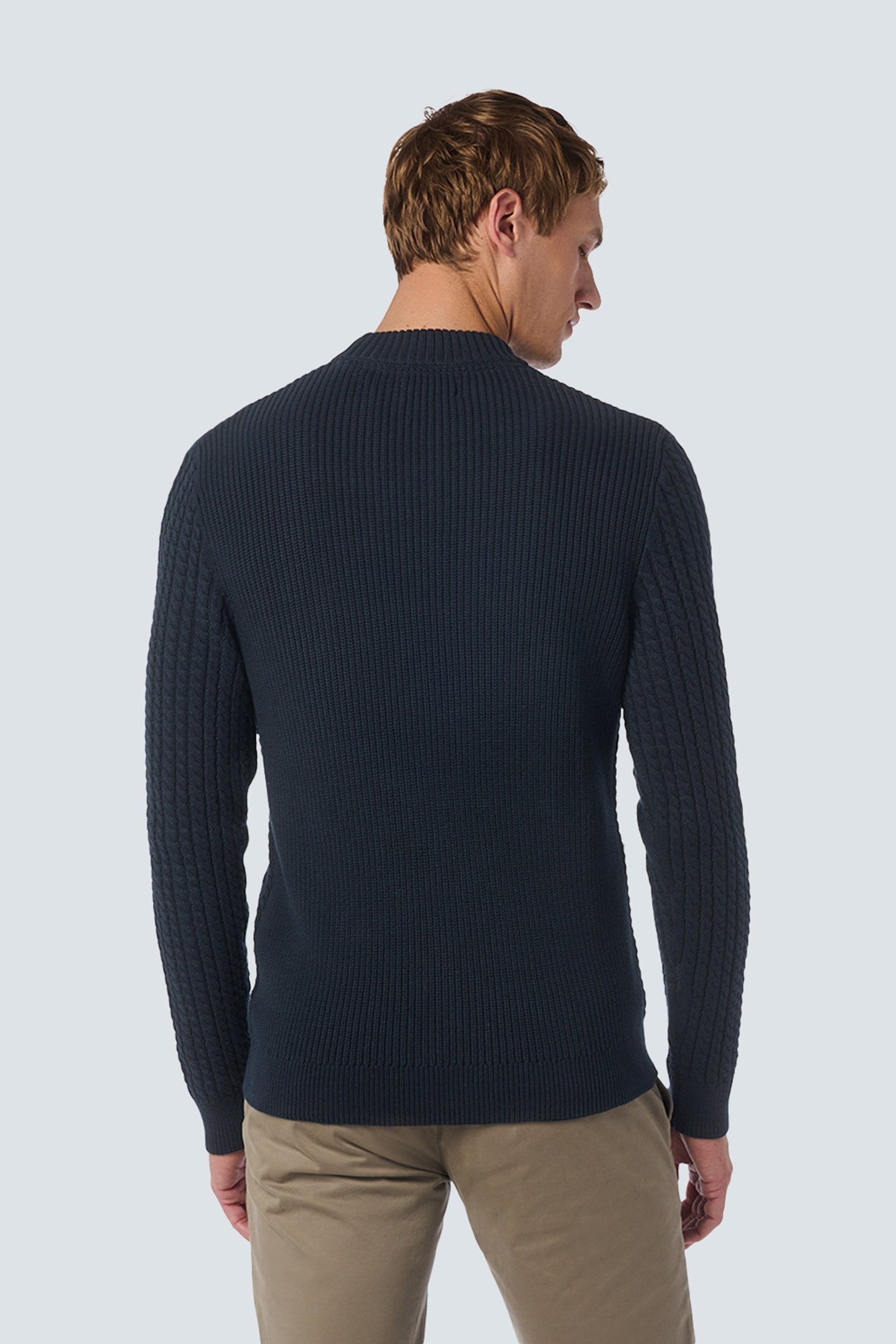 PULLOVER CREWNECK CABLE JACQUARD NIGHT 2