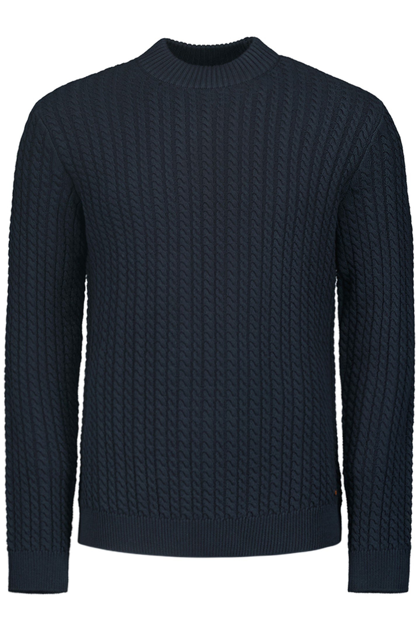 PULLOVER CREWNECK CABLE JACQUARD NIGHT 4