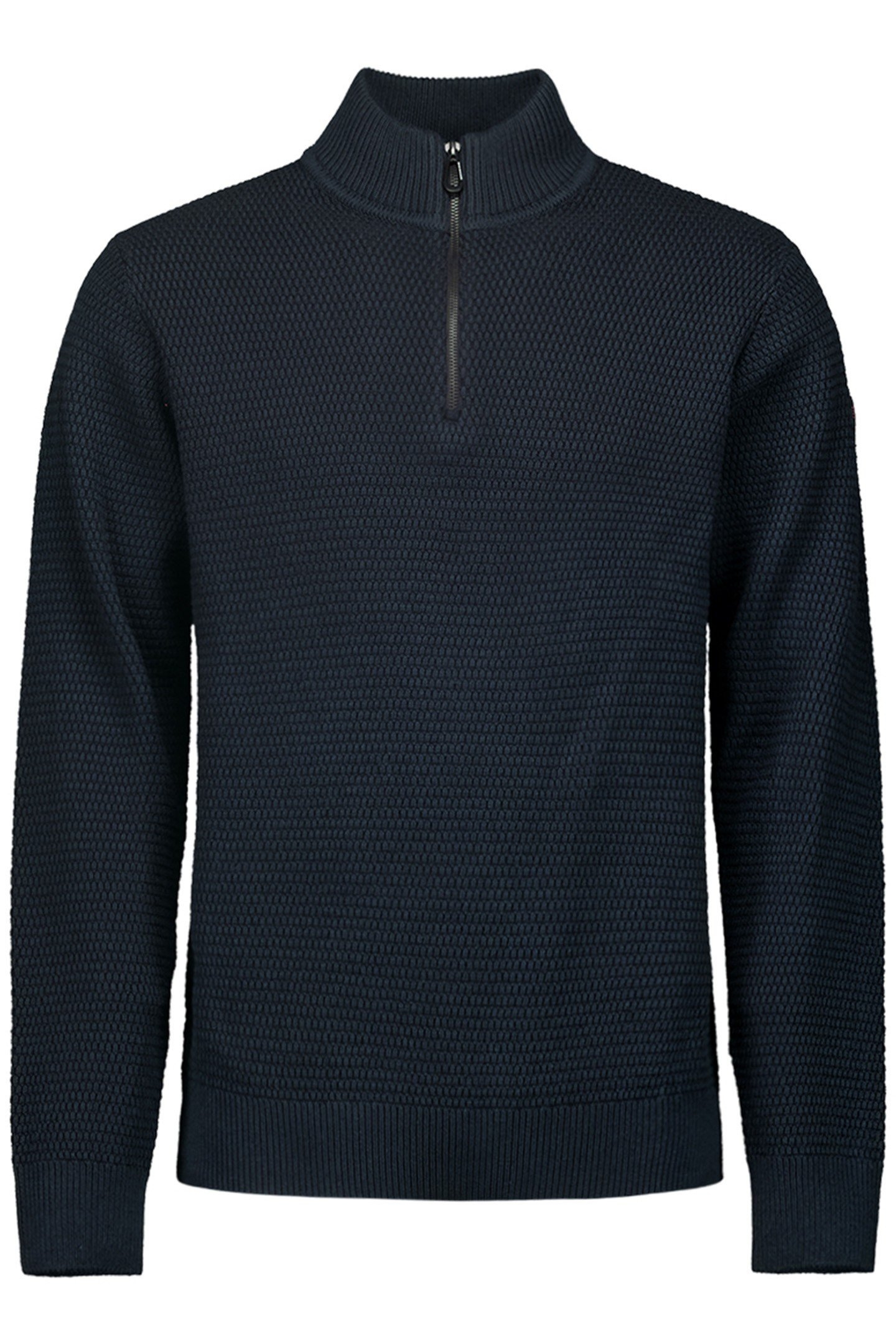 PULLOVER HALF ZIPPER 2 COLOURED MELANGE NIGHT 3