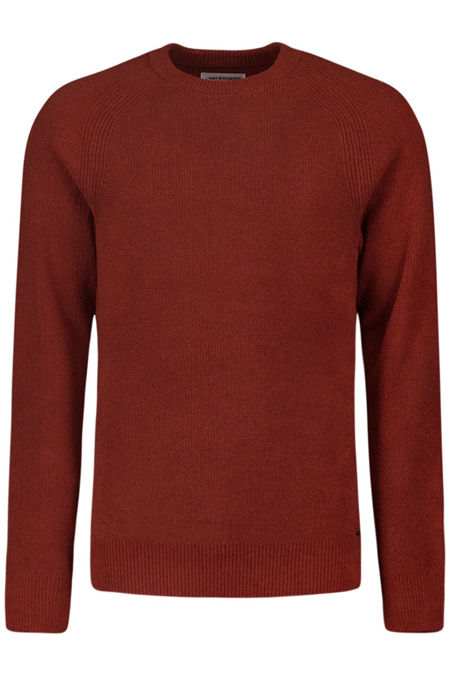 PULLOVER CREWNECK RIBKNIT SUPER SOFT RUSTY 4