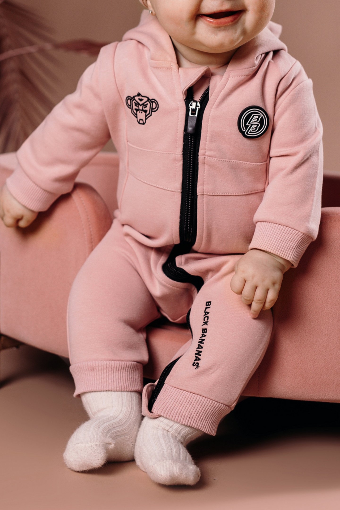 BABY ANORAK TRACKSUIT PINK 1