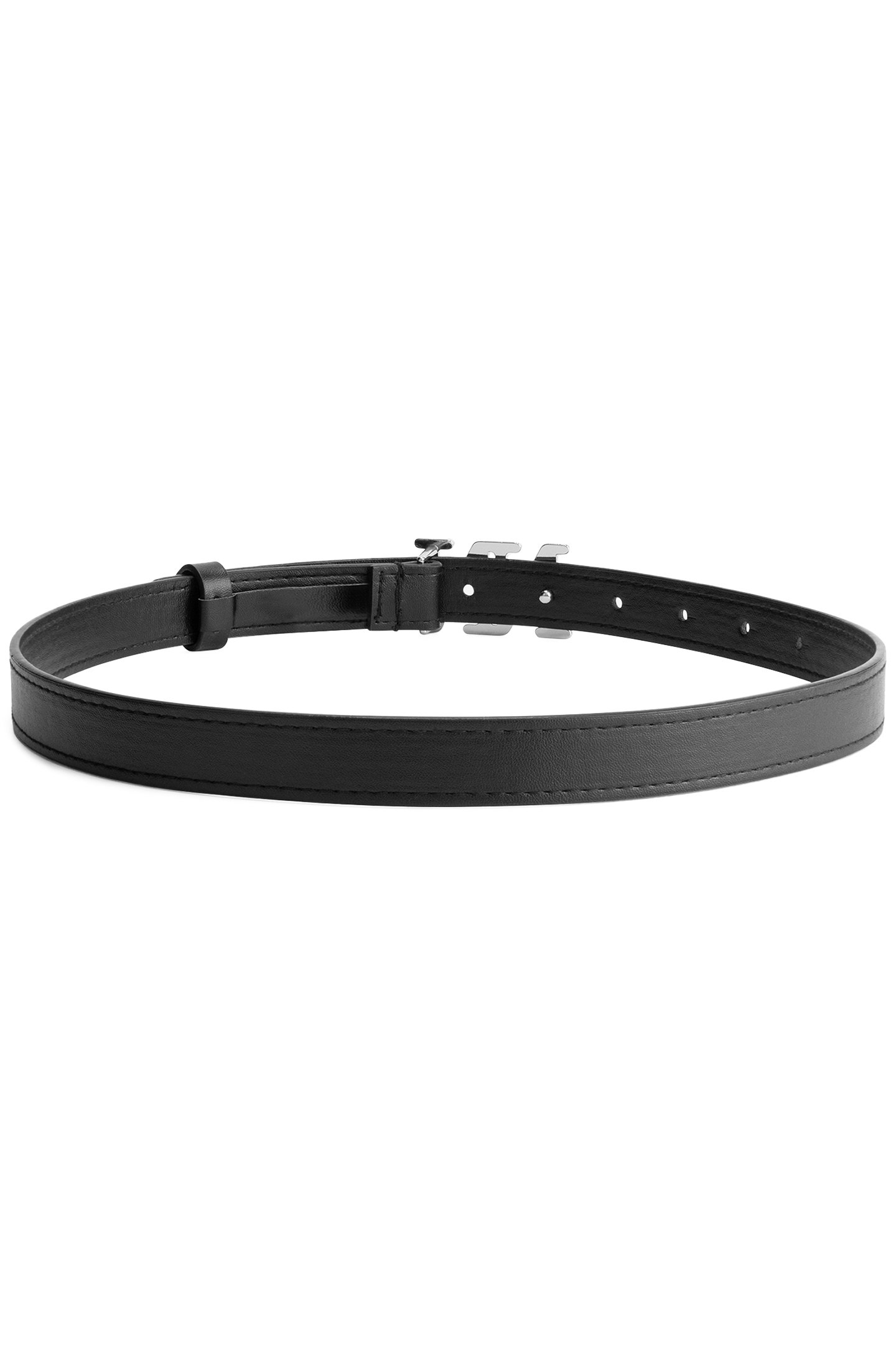 STAR BELT BLACK/SILVER 2