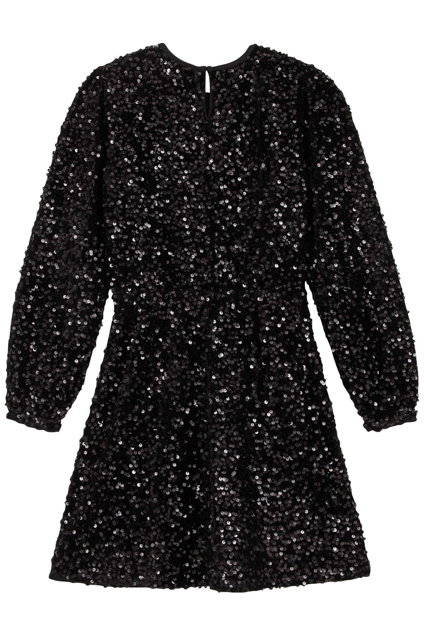 DRESS MID LENGTH BLACK 3