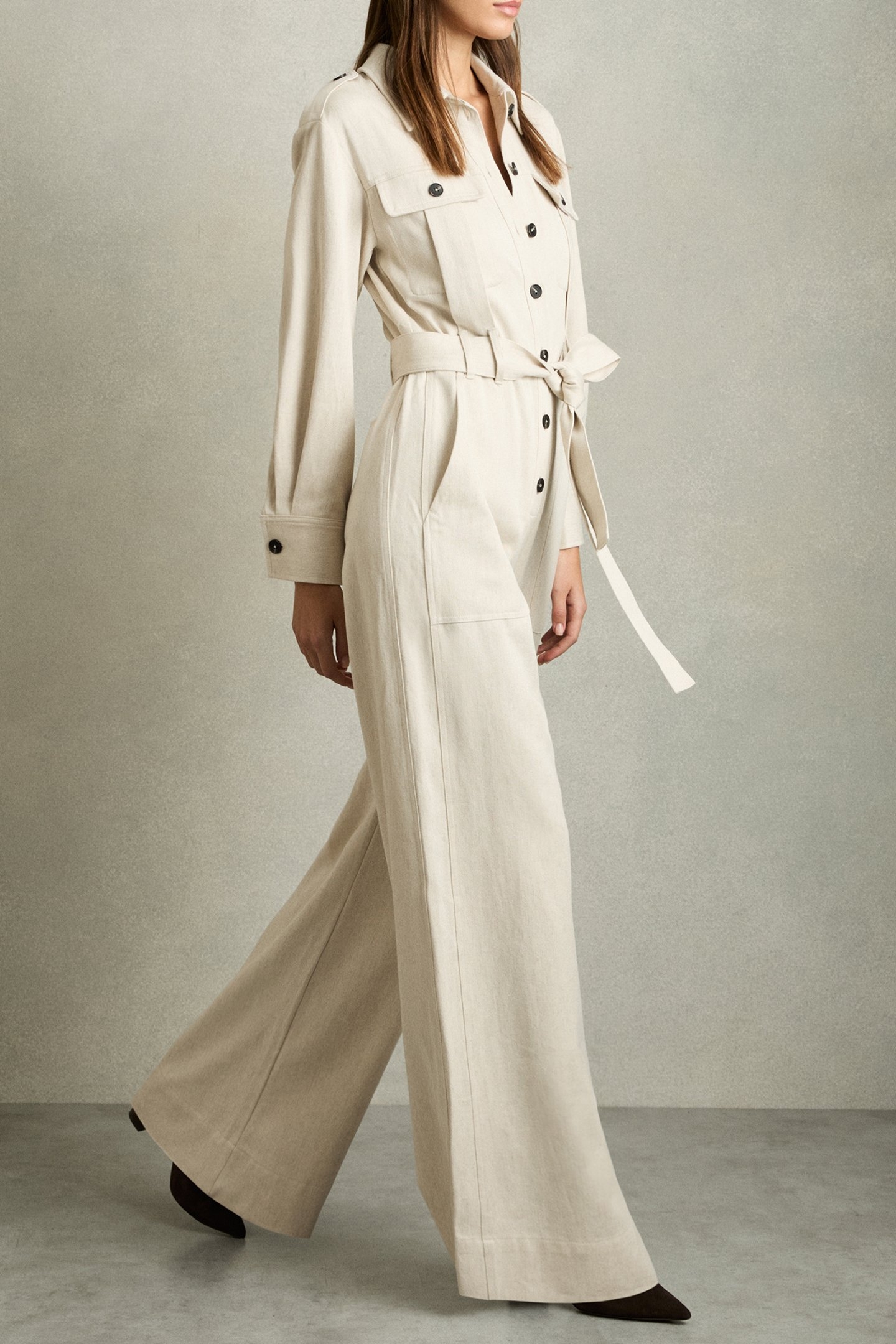 TENCIL UTILITY JUMPSUIT CREAM 4