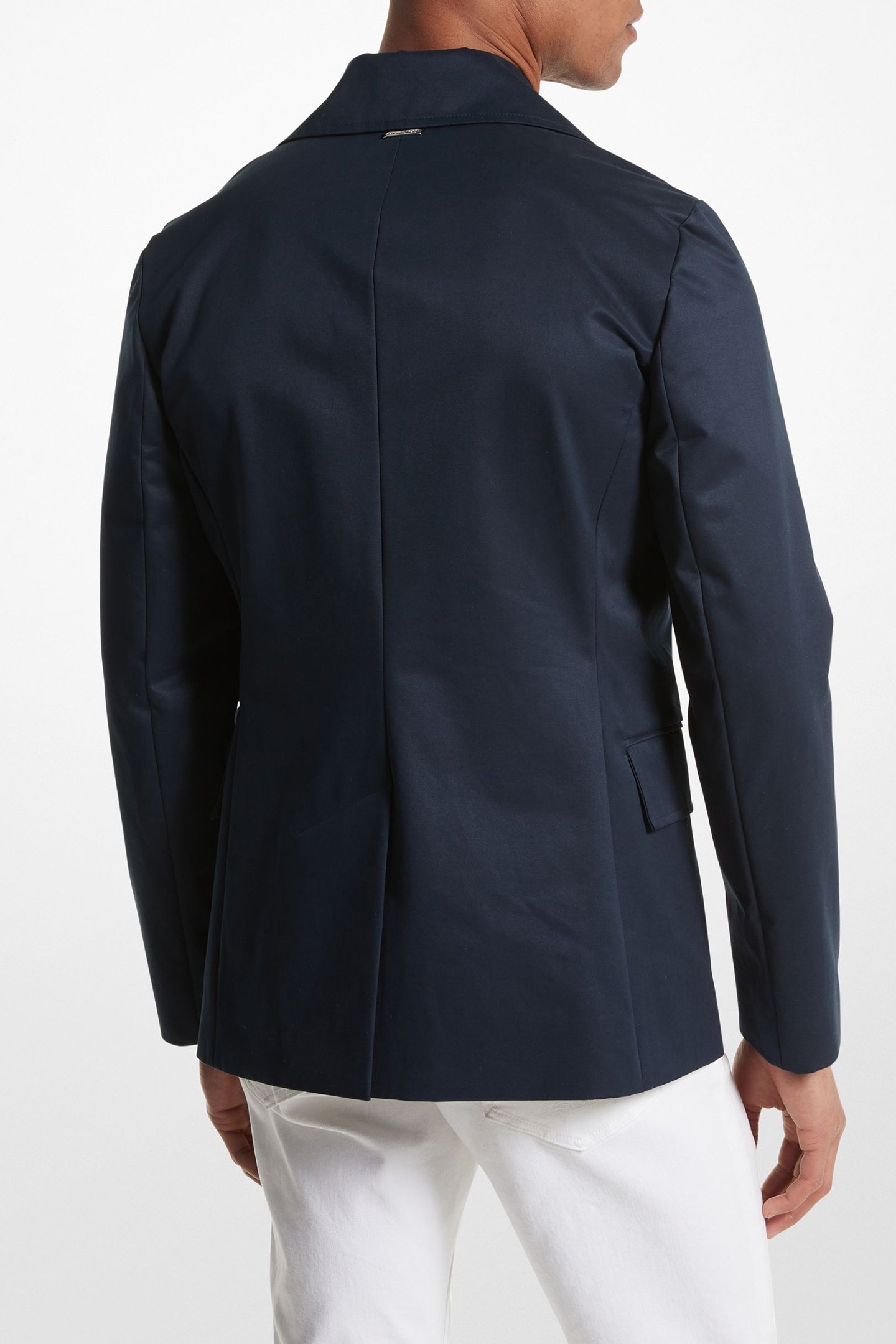 COTTON PEACOAT IN MIDNIGHT BLUE 2