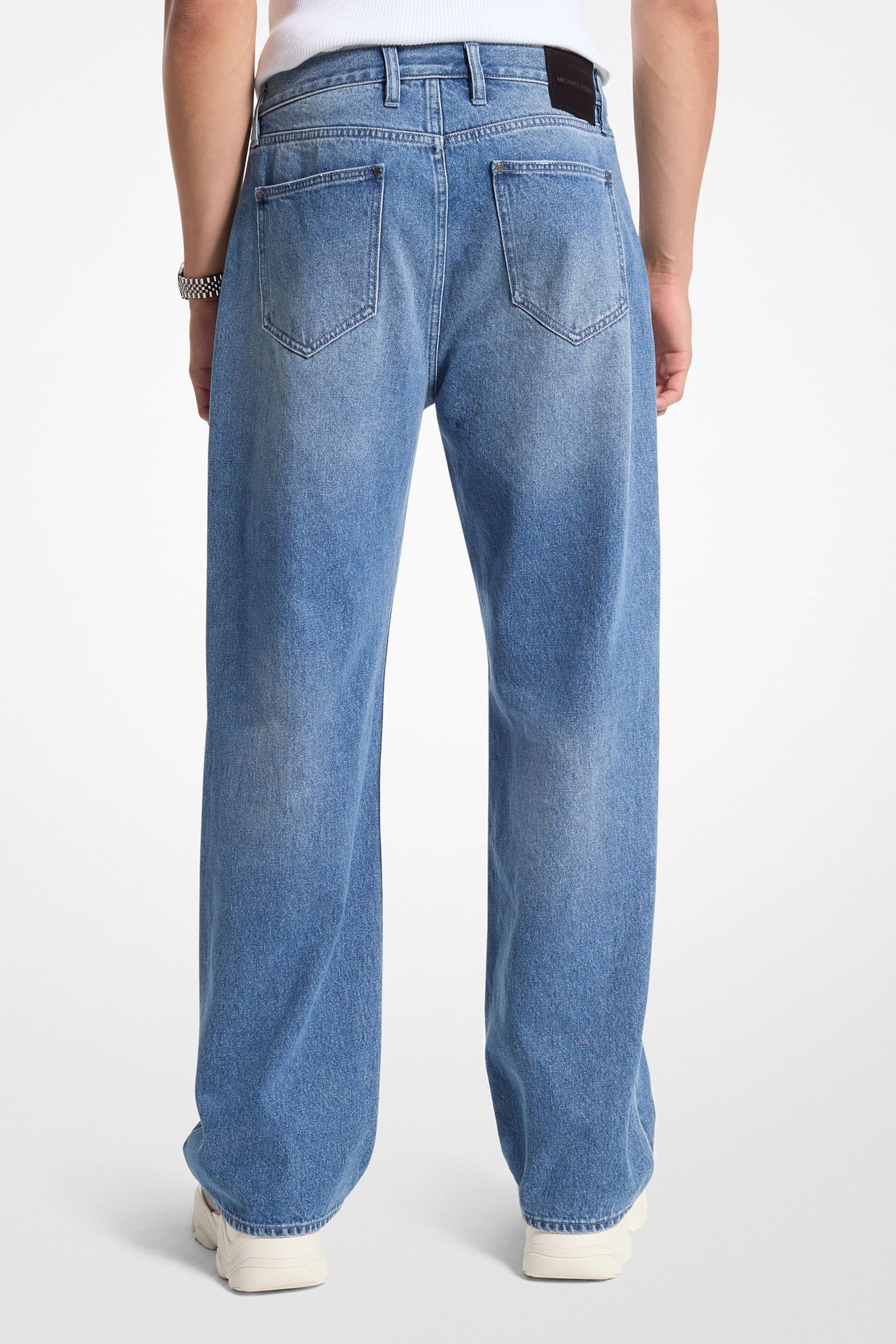 ARDEN RELAXED FIT JEAN IN MID WASH BLUE 2