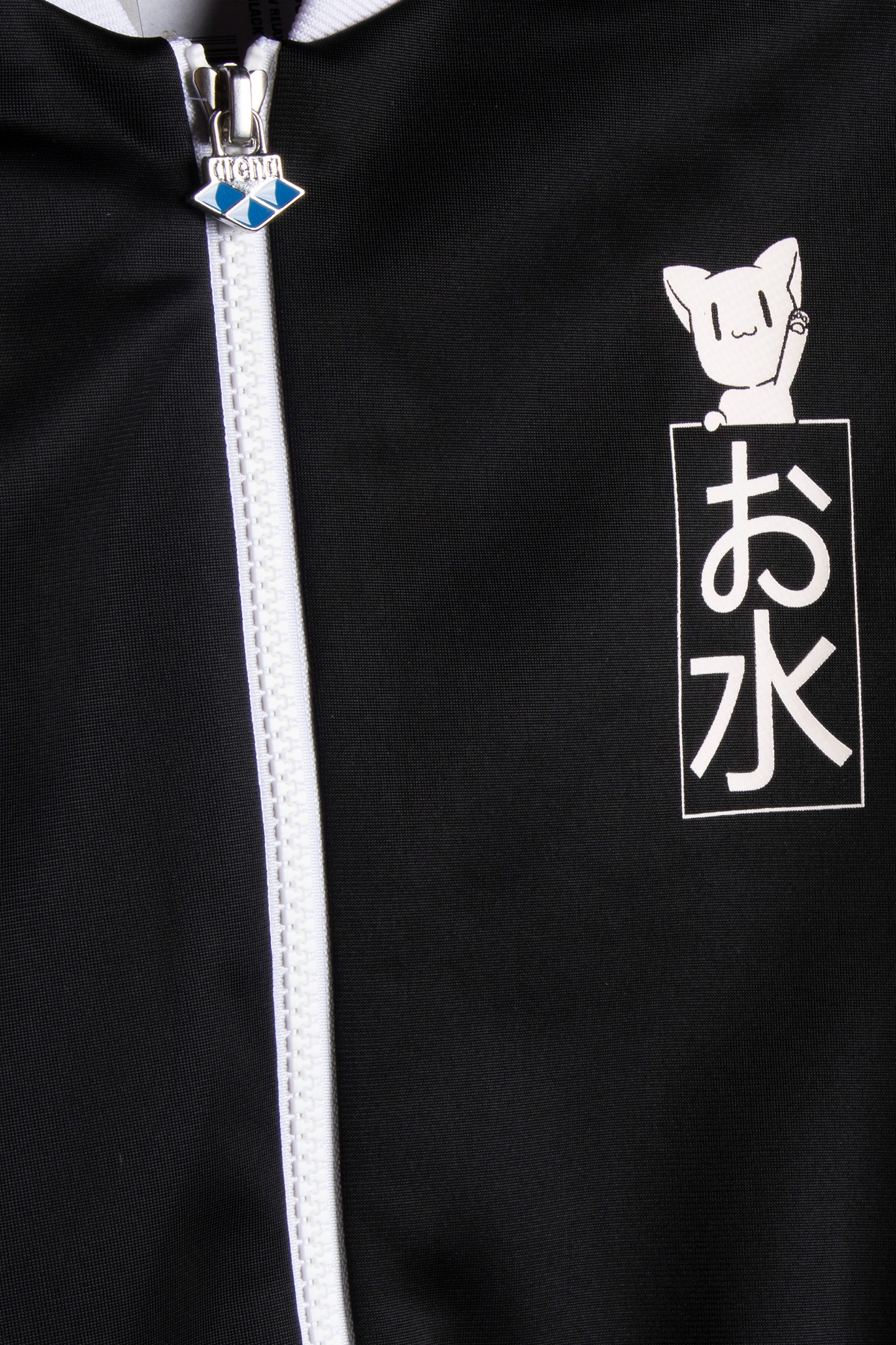 W RELAX IV TEAM JACKET MIZU BLACK WHITE BLACK 6